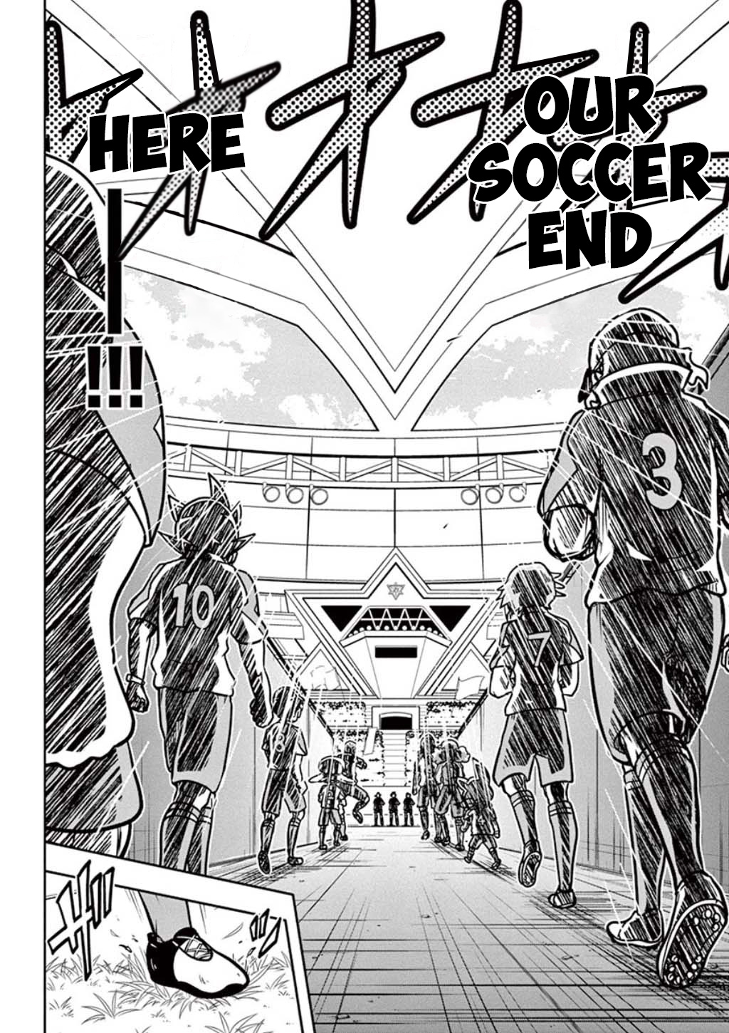 Inazuma Eleven: Ares No Tenbin - Vol.1 Chapter 1: The Raimon Soccer Club Faces A Threat Of Demise!?