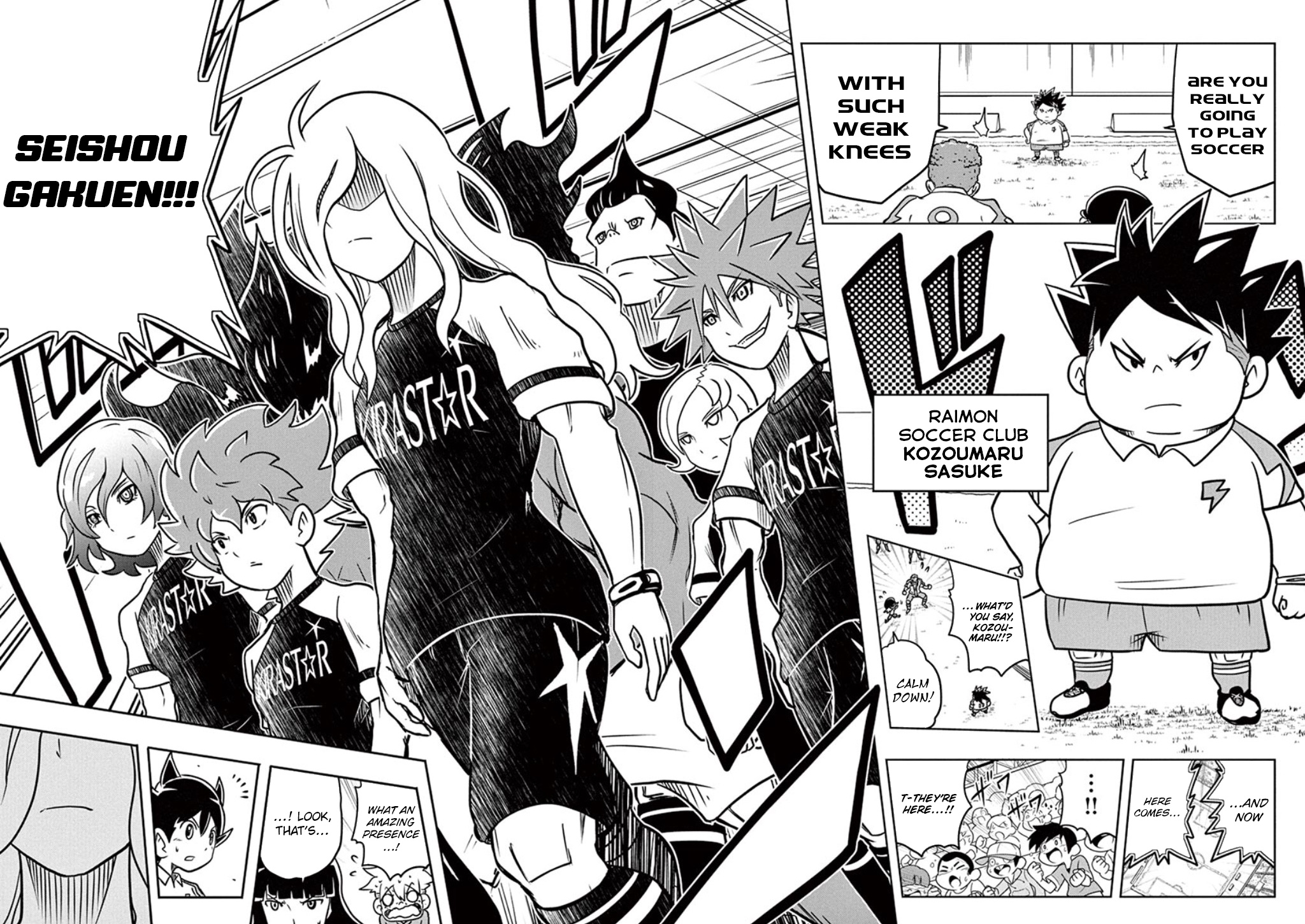 Inazuma Eleven: Ares No Tenbin - Vol.1 Chapter 1: The Raimon Soccer Club Faces A Threat Of Demise!?