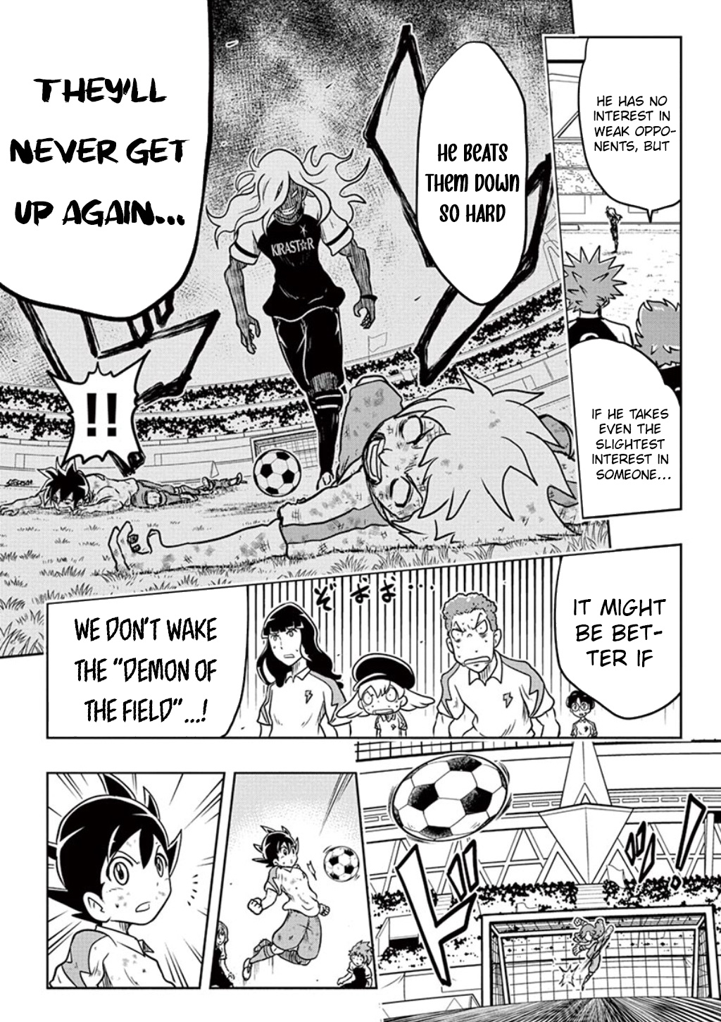 Inazuma Eleven: Ares No Tenbin - Vol.1 Chapter 1: The Raimon Soccer Club Faces A Threat Of Demise!?