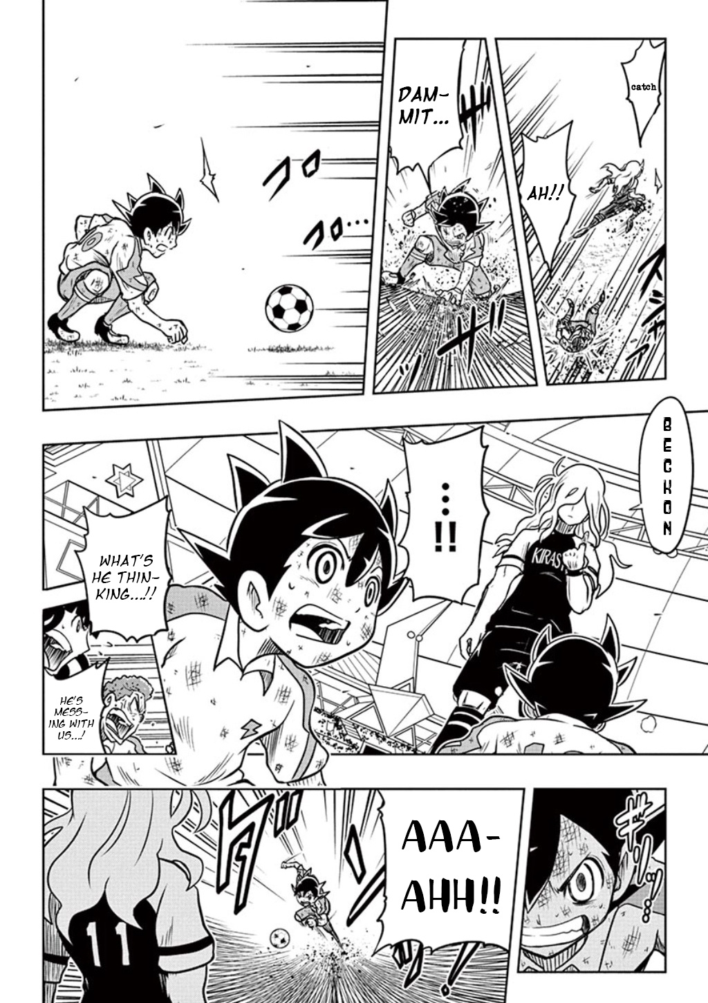 Inazuma Eleven: Ares No Tenbin - Vol.1 Chapter 1: The Raimon Soccer Club Faces A Threat Of Demise!?