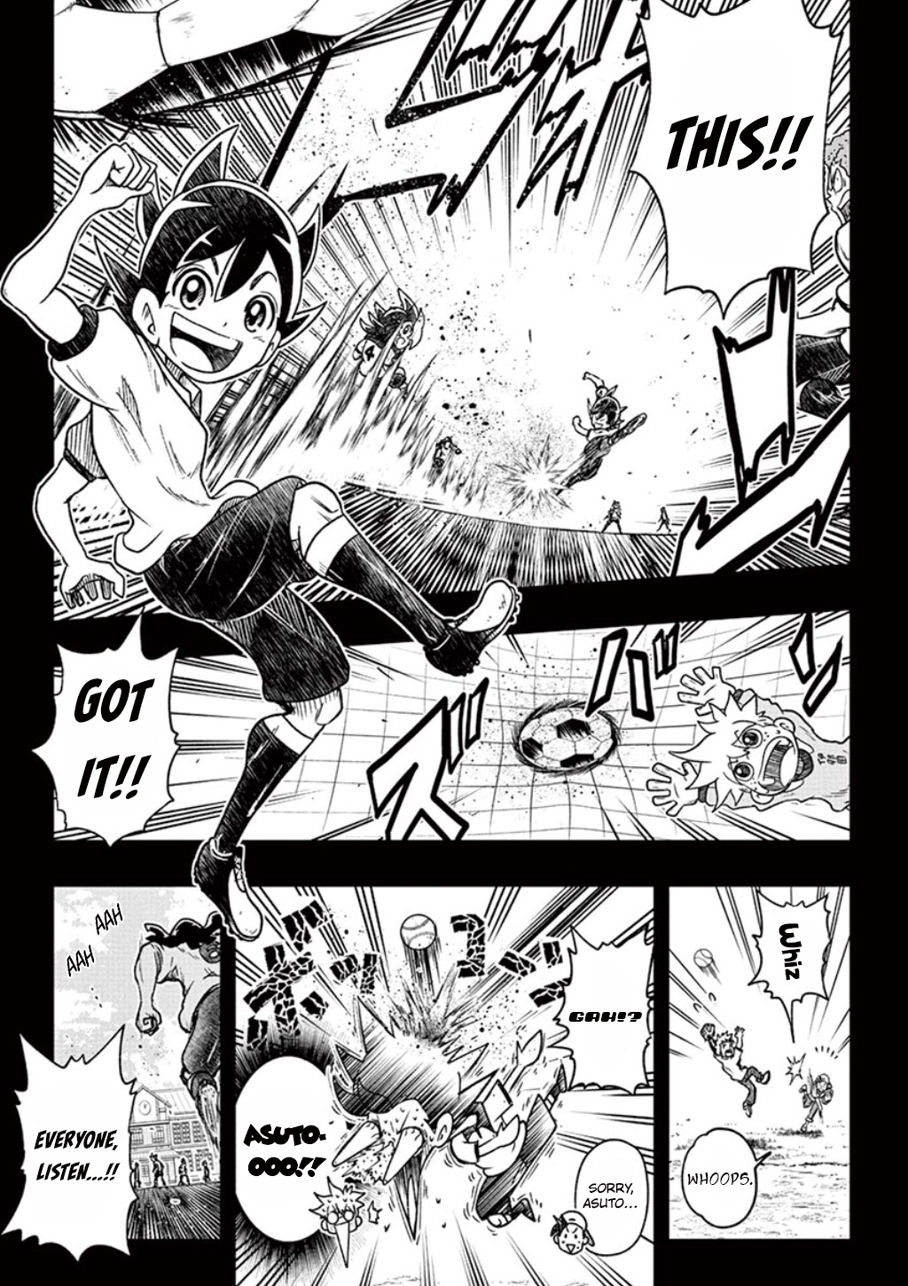 Inazuma Eleven: Ares No Tenbin - Vol.1 Chapter 2: A Decisive Battle With The Fate Of The Club On The Line!