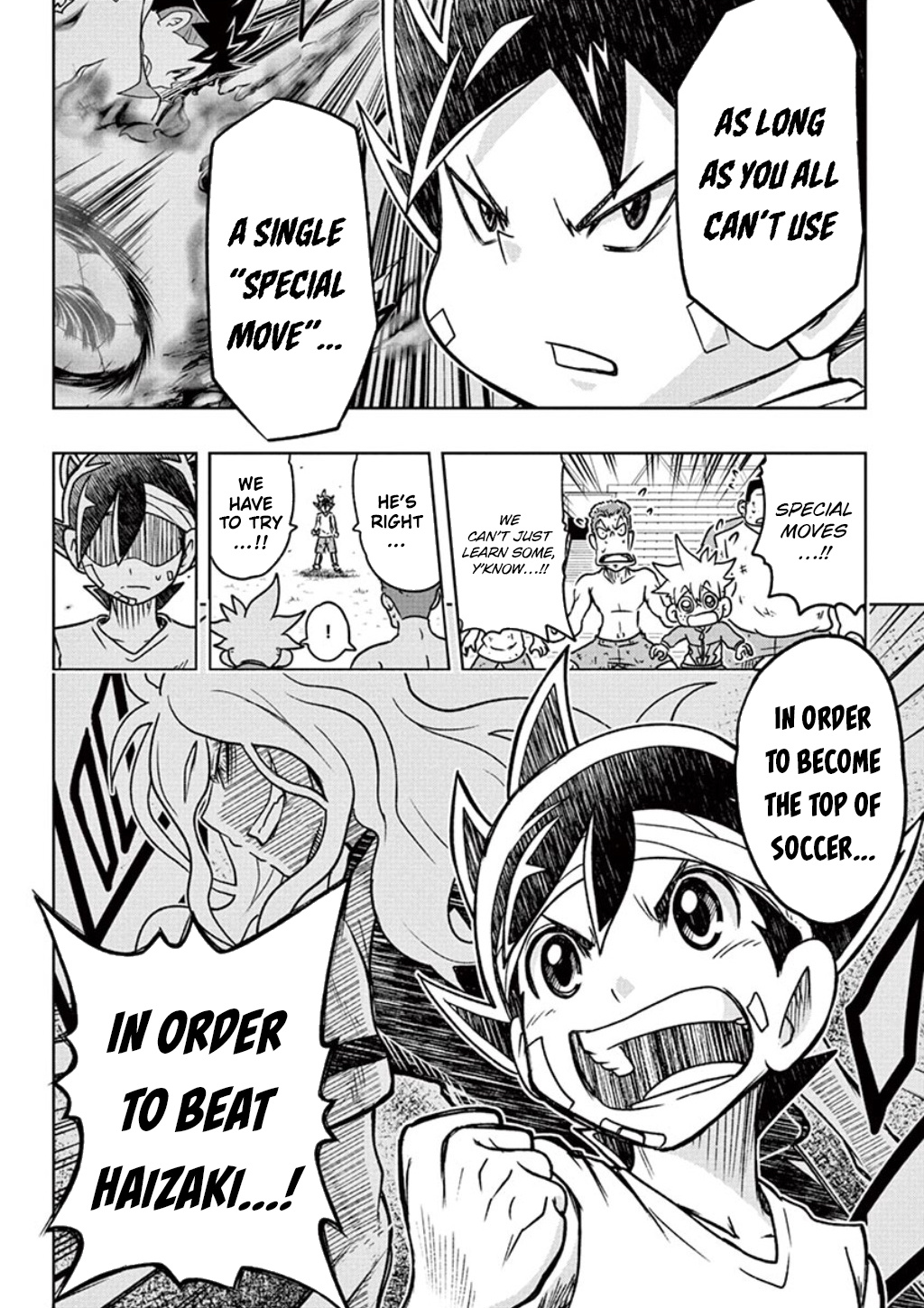 Inazuma Eleven: Ares No Tenbin - Vol.1 Chapter 2: A Decisive Battle With The Fate Of The Club On The Line!