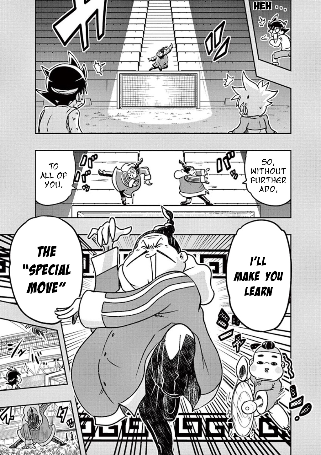 Inazuma Eleven: Ares No Tenbin - Vol.1 Chapter 3: Master The Special Move! Inabikari Dash!!