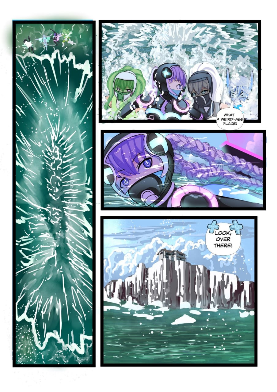 Astrodimension Neptunia - Vol.1 Chapter 2: A Weird-Ass Planet