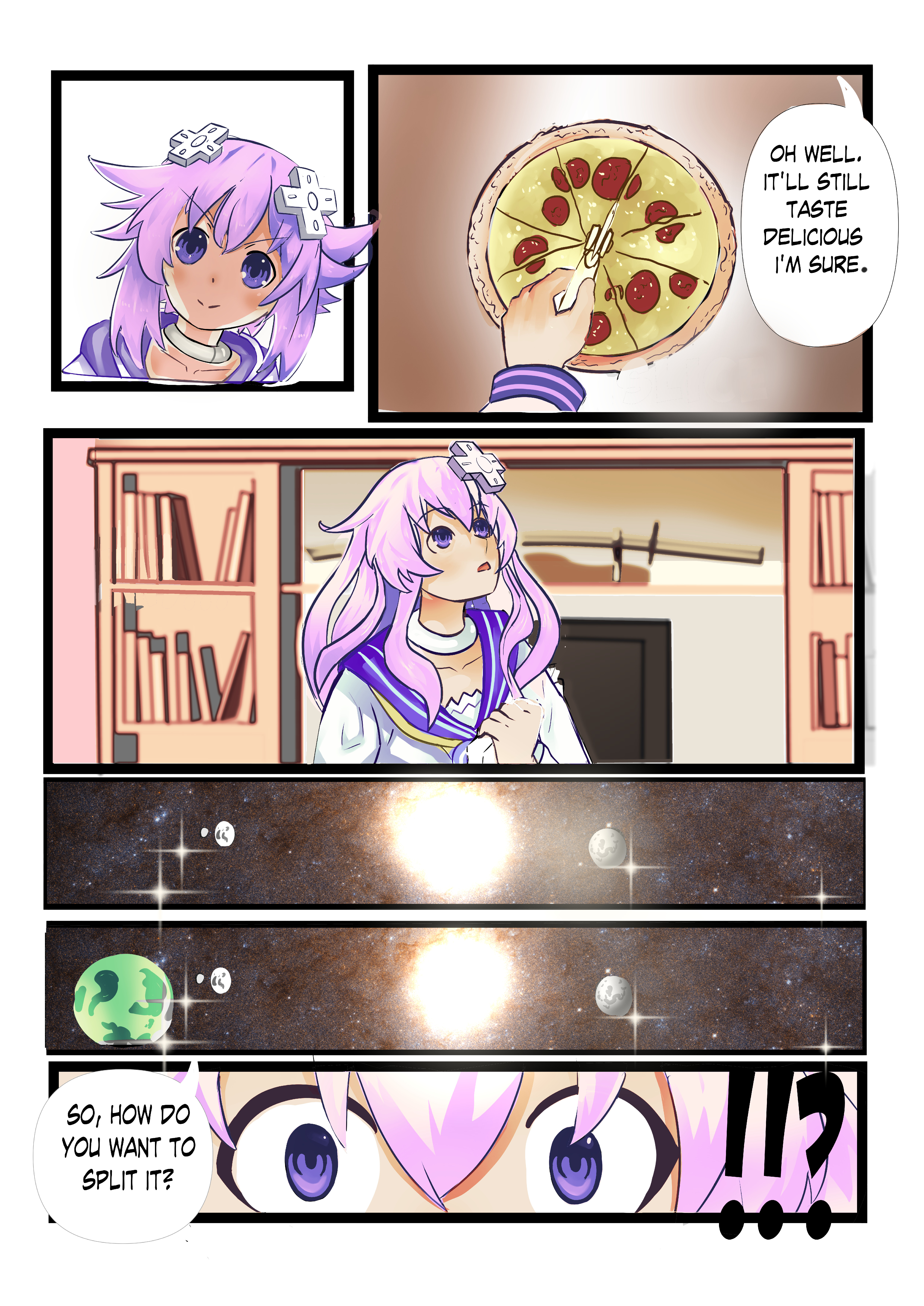 Astrodimension Neptunia - Vol.1 Chapter 1: A New Planet