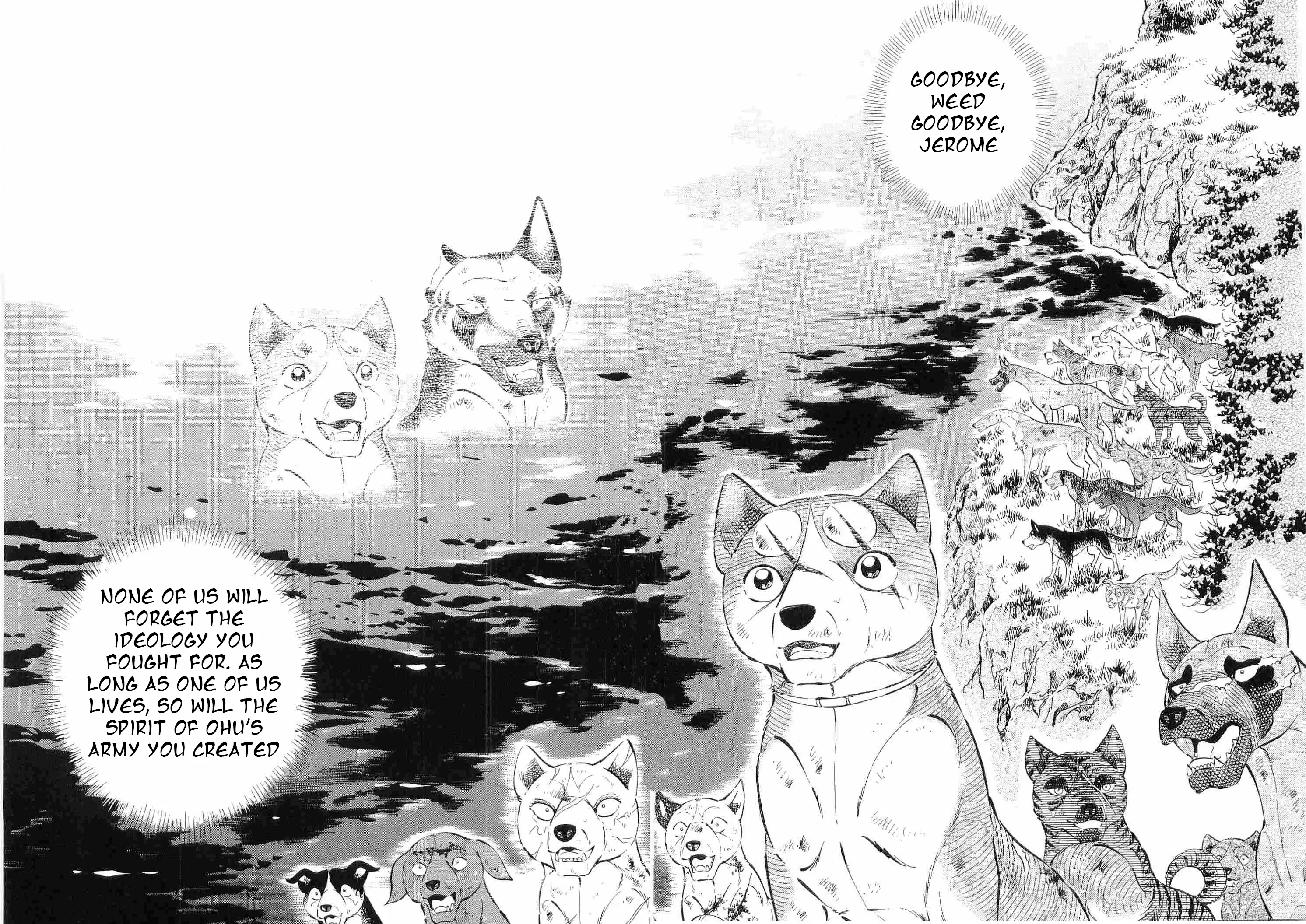 Ginga Densetsu Weed - Vol.60 Chapter 492: Undying Ideology