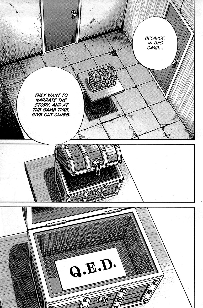 Q.e.d. - Shoumei Shuuryou - Vol.50 Chapter 99: Escape