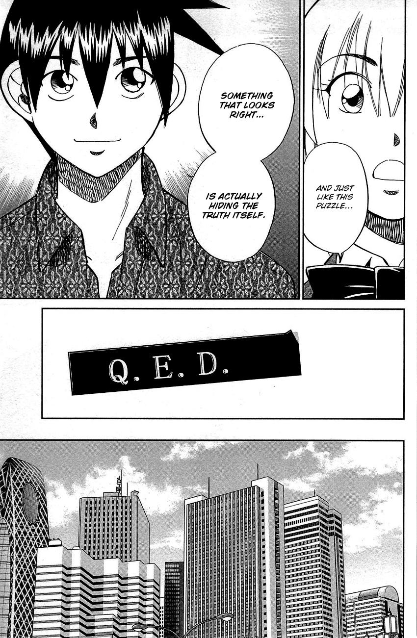 Q.e.d. - Shoumei Shuuryou - Vol.45 Chapter 89: First Love