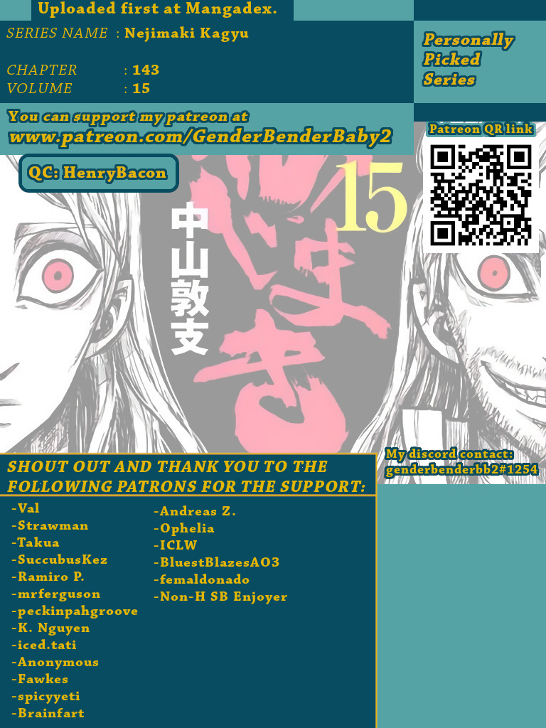 Nejimaki Kagyu - Vol.15 Chapter 143: Mori