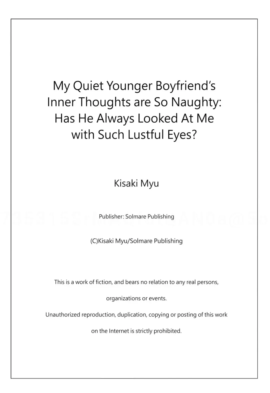 My Quiet Younger Boyfriend’s Inner Thoughts Are So Naughty: Has He Always Looked At Me With Such Lustful Eyes? - Chapter 4