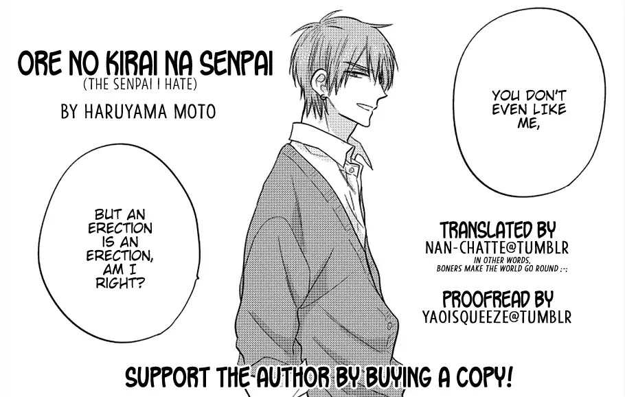 The Senpai I Hate - Chapter 1