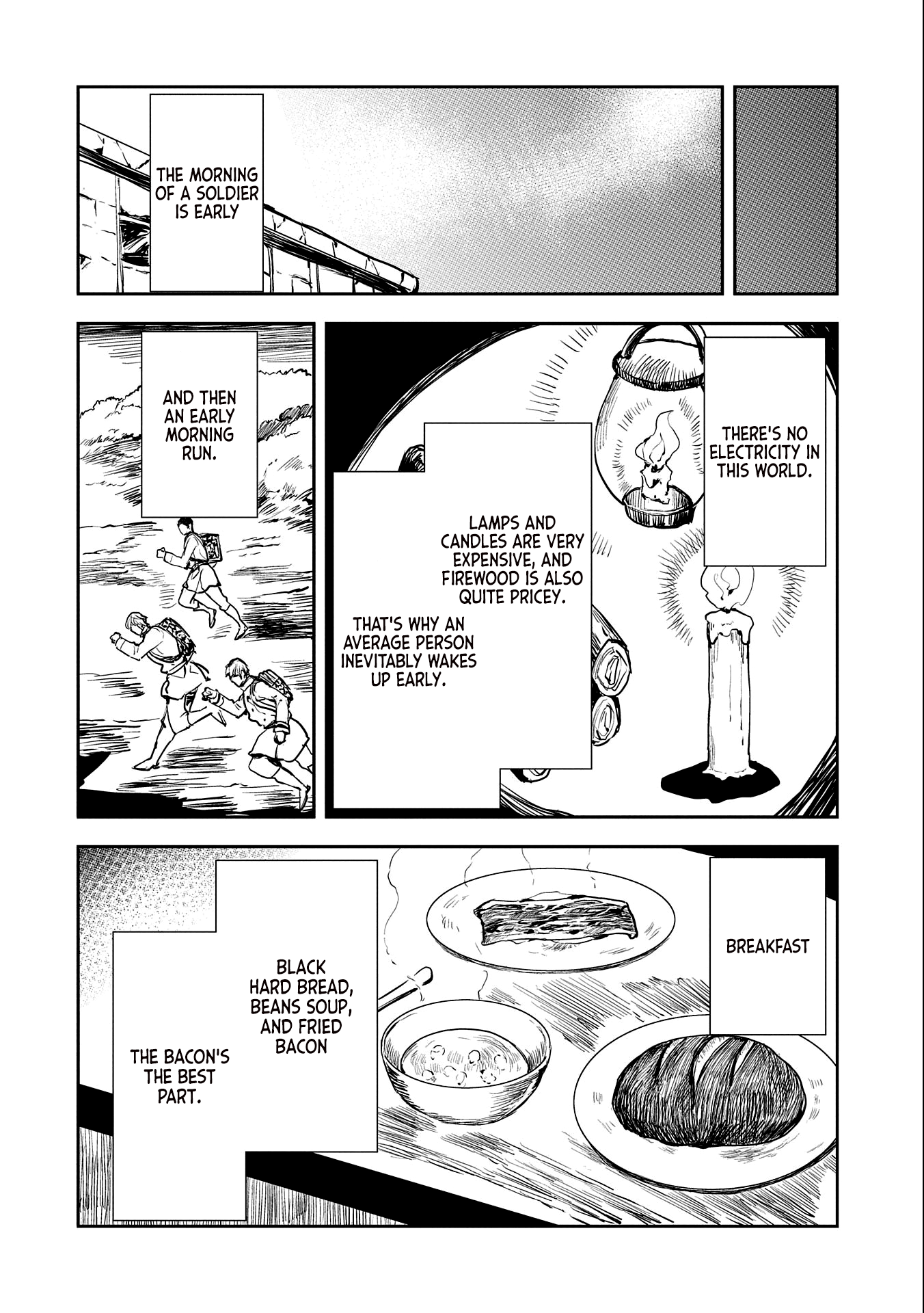 Tensei Shitara Heishi Datta?! - Akai Shinigami To Yobareta Otoko - Chapter 1