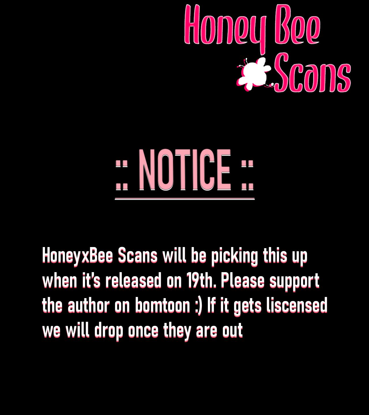 Dear, 00 - Notice. : Honey Bee Scans : Notice