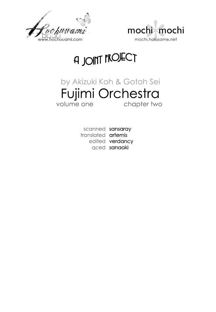 Fujimi Orchestra - Vol.1 Chapter 2 : Cold Front Conductor Vol. 2