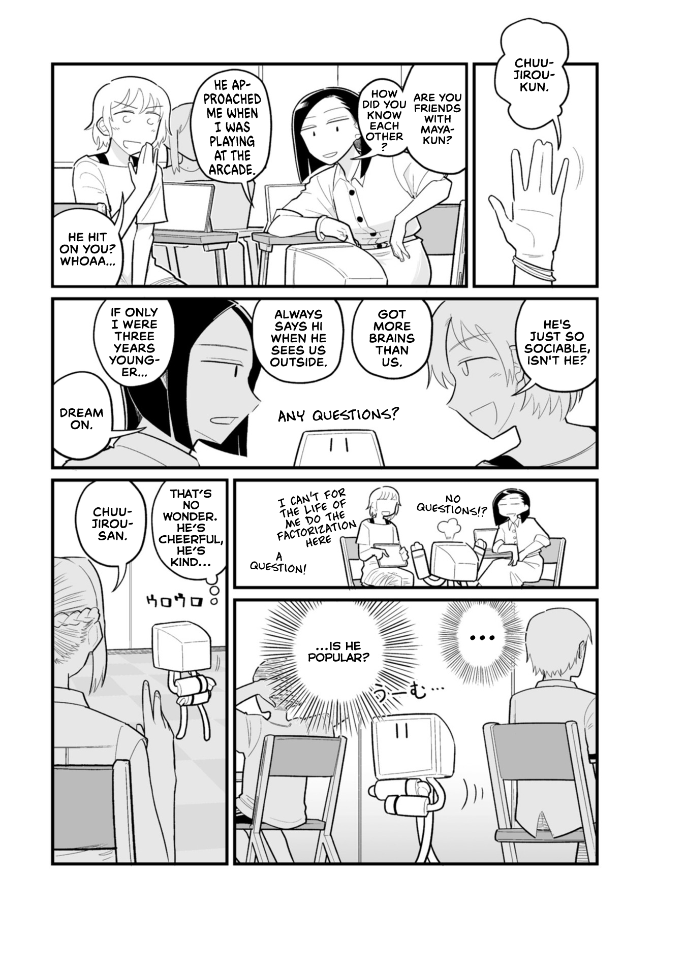 Sora Ni Mairu - Vol.3 Chapter 24: Dense Protagonist