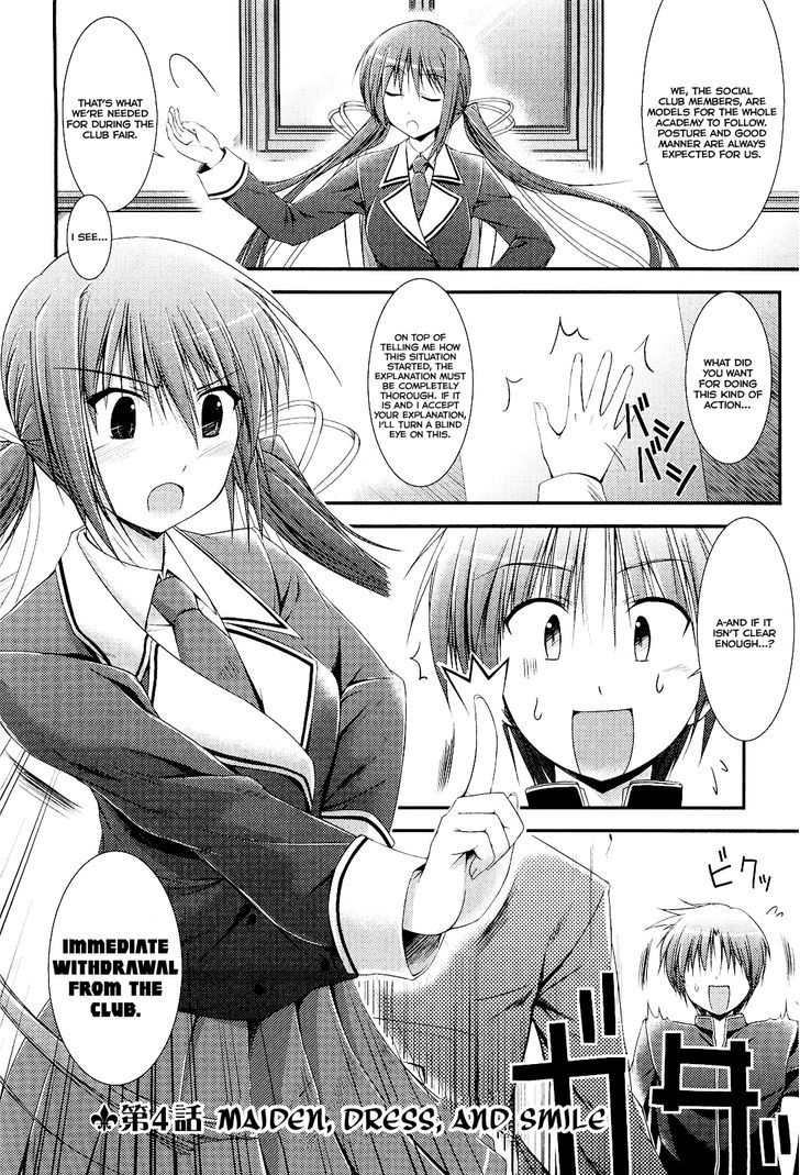 Princess Lover! - Pure My Heart - Vol.1 Chapter 4 : Maiden, Dress, And Smile