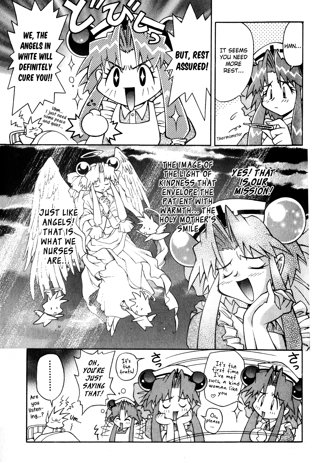 Saber Marionette J Parody Special - Chapter 3: We'll Show You! A Maiden's Spirit, We Are Angels In White