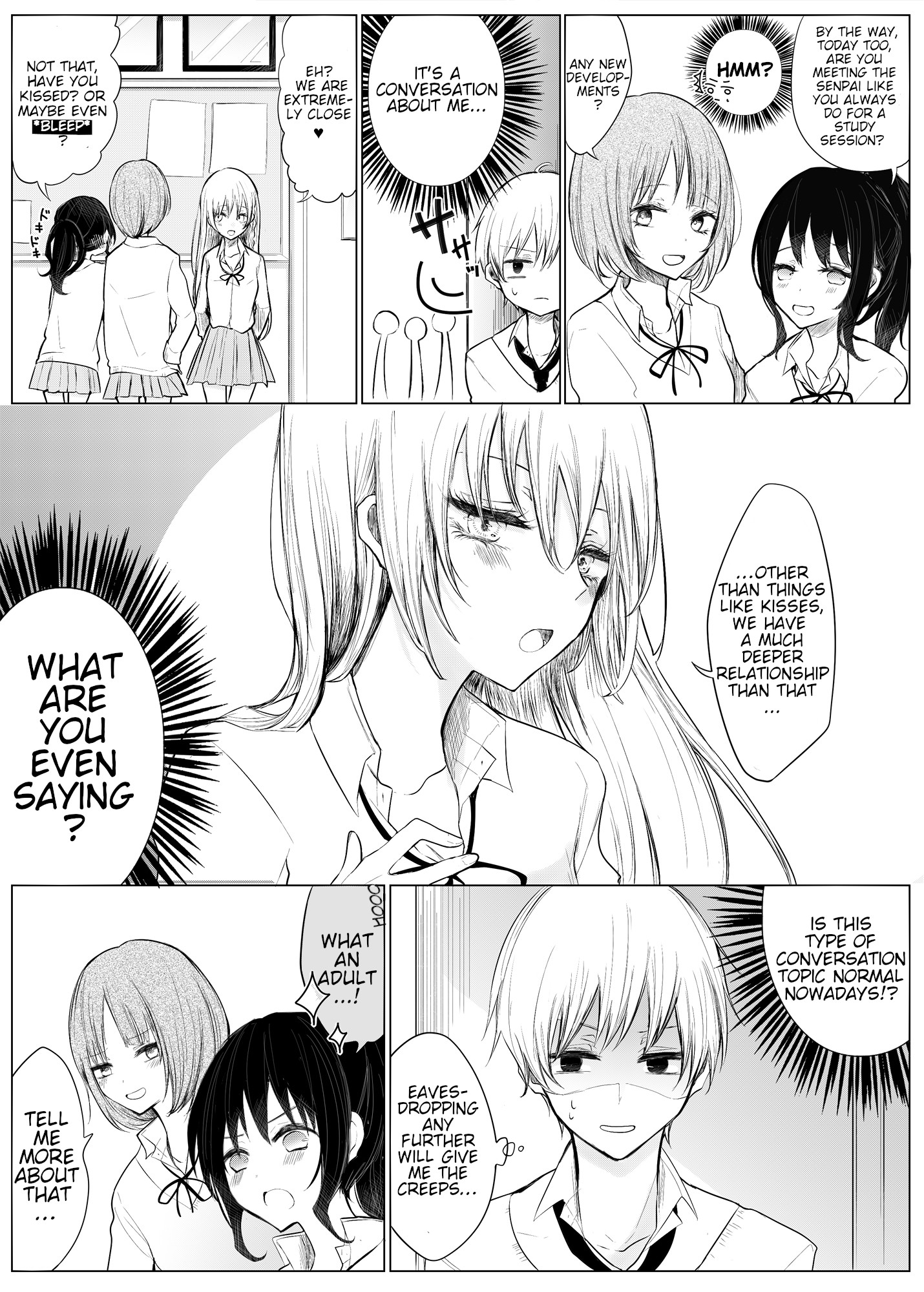 Ichizu De Bitch Na Kouhai - Chapter 10: A Story About How I Eavesdropped On The Conversation Involving My Flitarious Junior