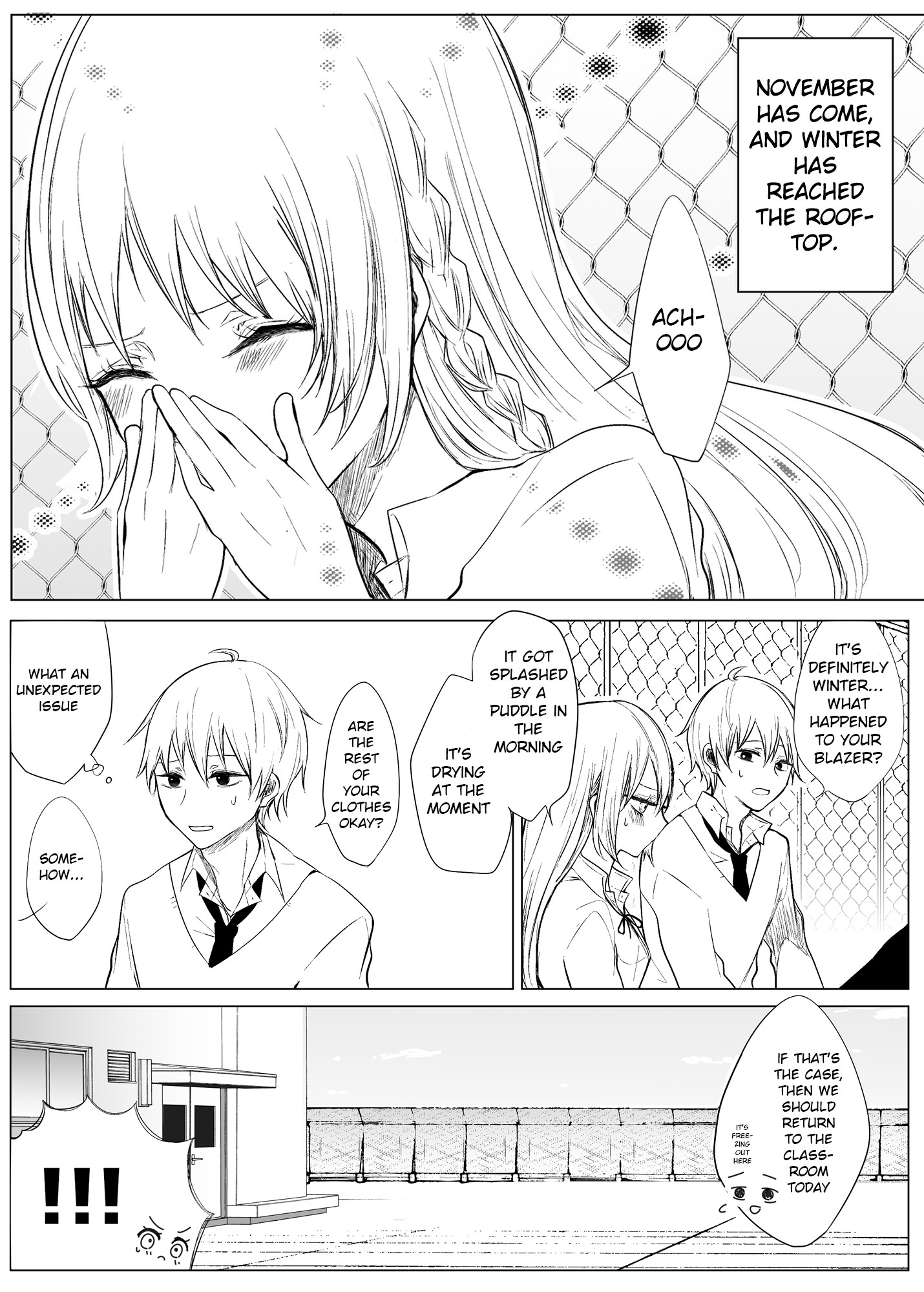 Ichizu De Bitch Na Kouhai - Chapter 15: The Story About Lending A Sweater To My Flirtatious Kouhai