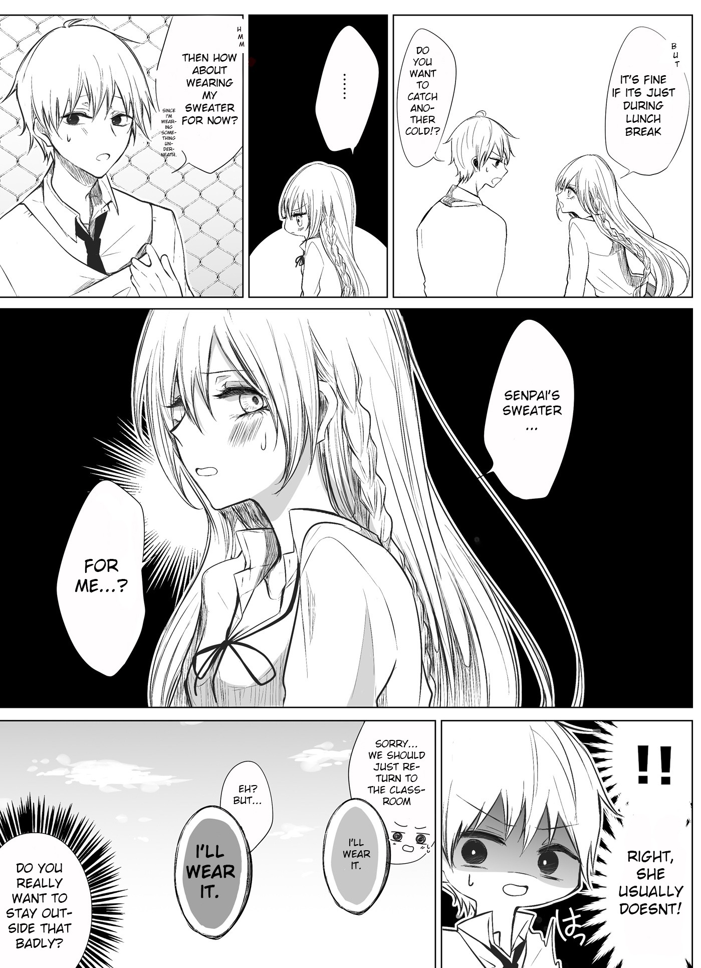 Ichizu De Bitch Na Kouhai - Chapter 15: The Story About Lending A Sweater To My Flirtatious Kouhai