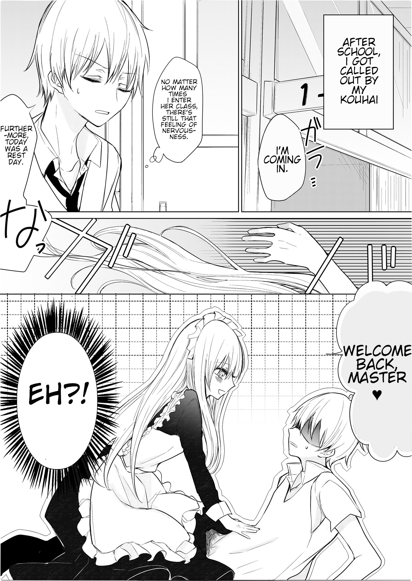 Ichizu De Bitch Na Kouhai - Chapter 7: The Story Of The Flirtatious Kouhai That Became A Maid.