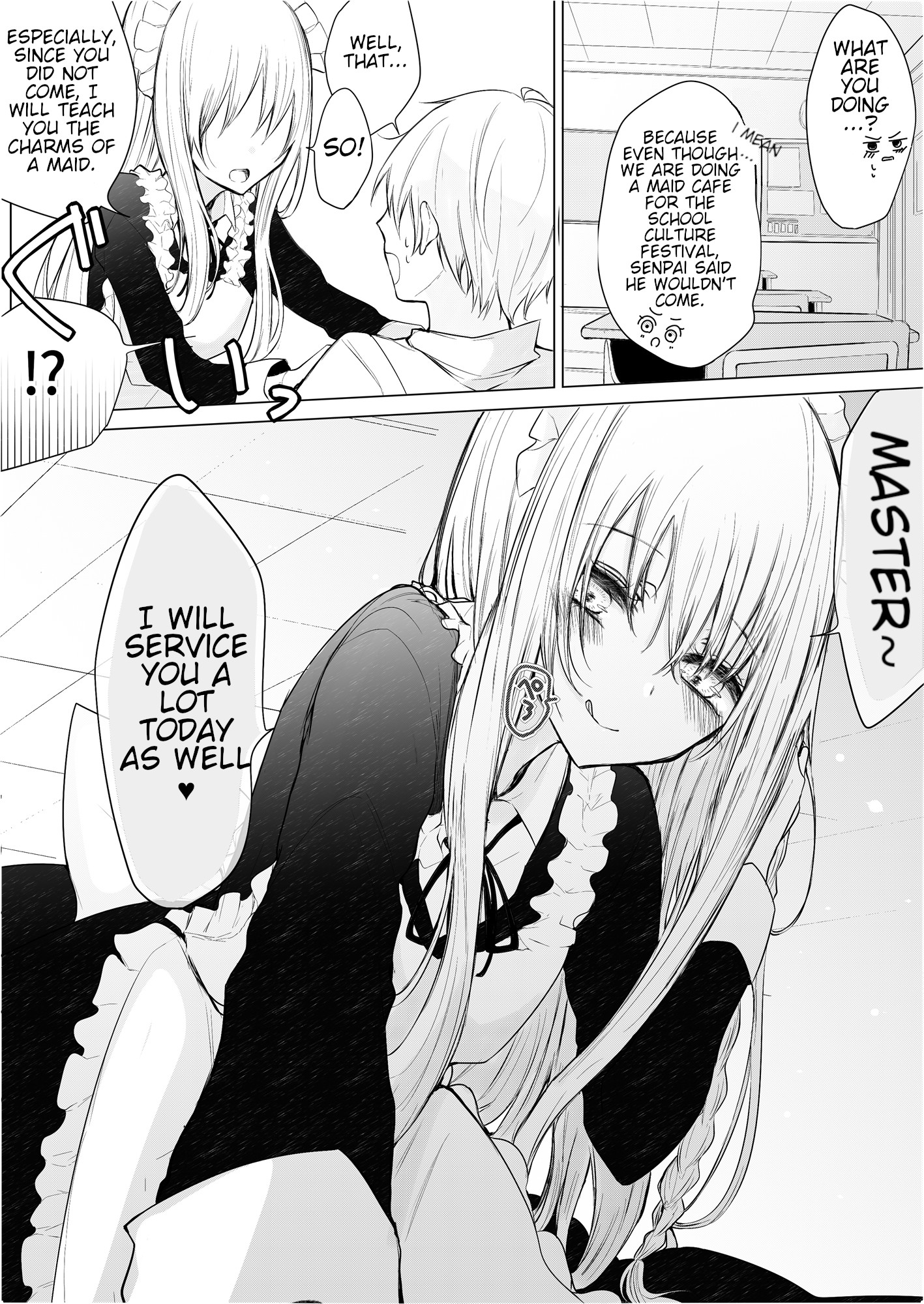 Ichizu De Bitch Na Kouhai - Chapter 7: The Story Of The Flirtatious Kouhai That Became A Maid.