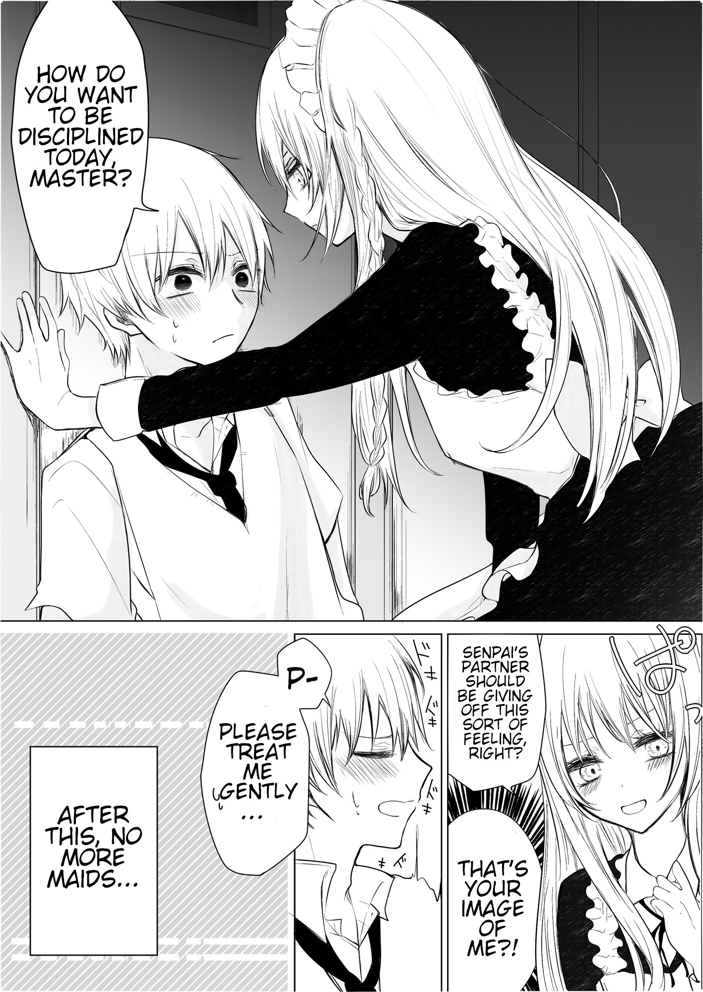 Ichizu De Bitch Na Kouhai - Chapter 7: The Story Of The Flirtatious Kouhai That Became A Maid.