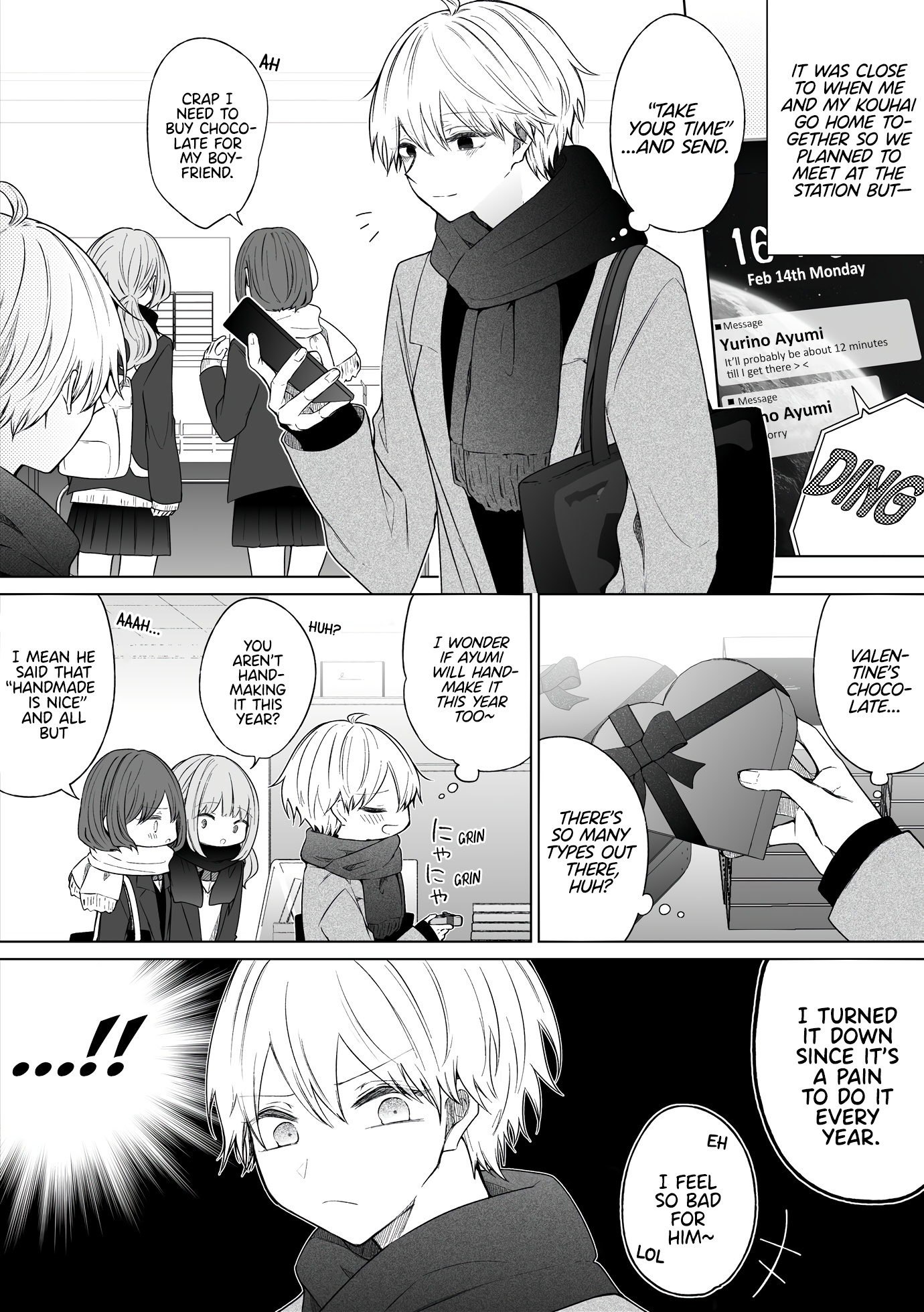 Ichizu De Bitch Na Kouhai - Chapter 123: Story Of The Possibility Of Not Getting Handmade Chocolate This Year