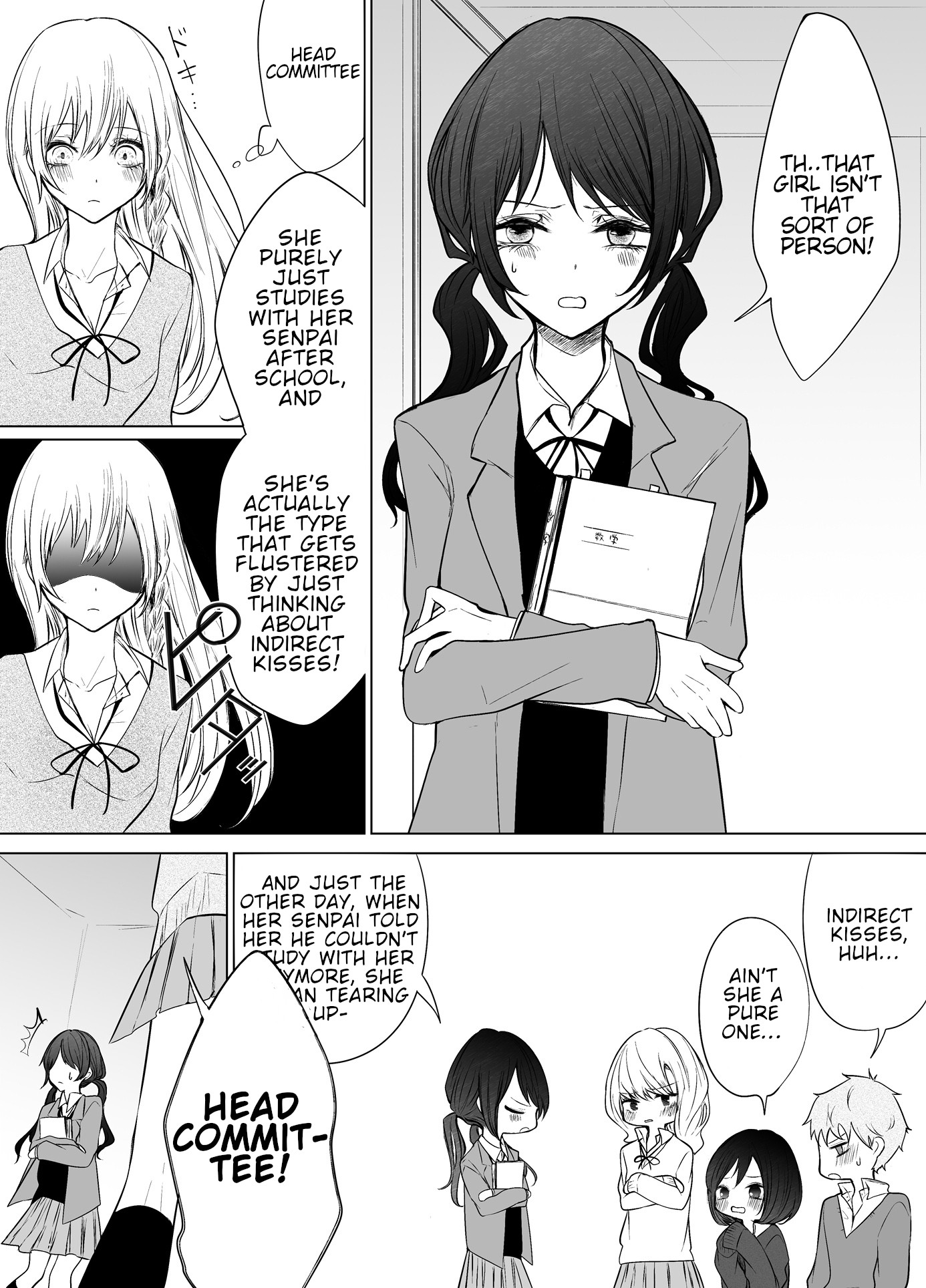 Ichizu De Bitch Na Kouhai - Chapter 20: A Summary Of The Head Committee And My Flirtatious Kouhai