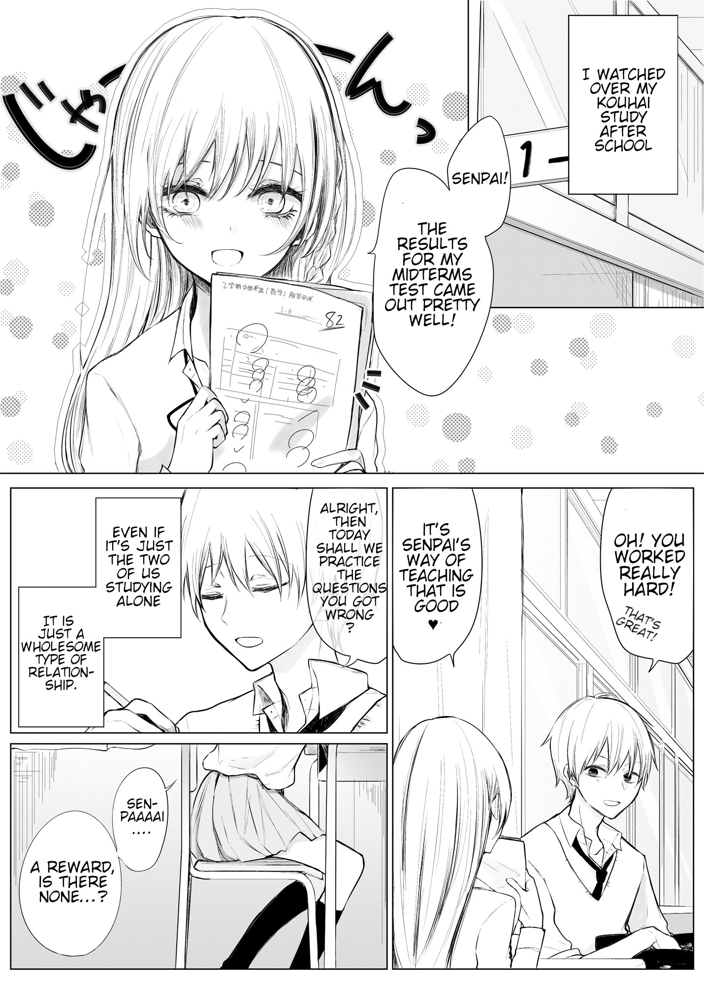 Ichizu De Bitch Na Kouhai - Chapter 9: A Story About The Flirtatious Junior That Worked Hard