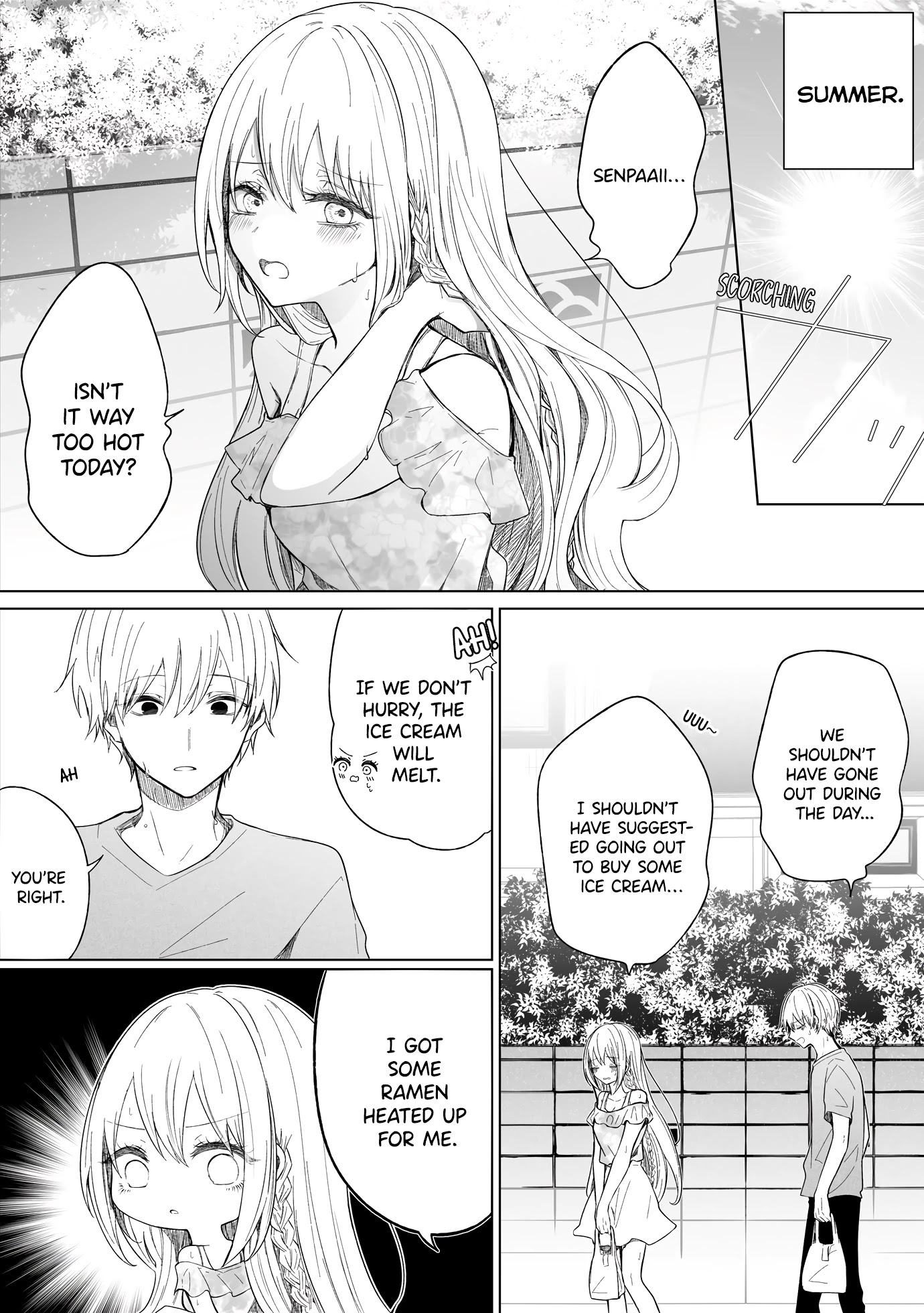 Ichizu De Bitch Na Kouhai - Chapter 96: Story Of Summer, Salt, And Sugar