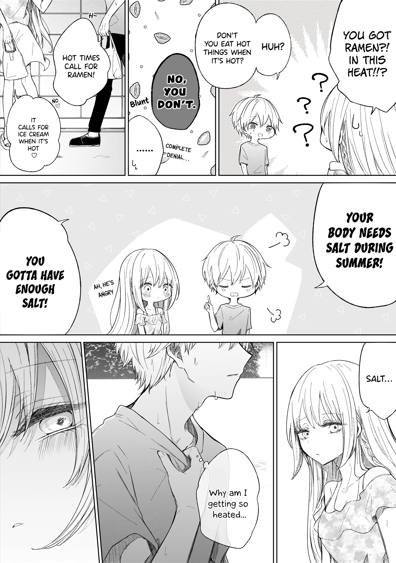 Ichizu De Bitch Na Kouhai - Chapter 96: Story Of Summer, Salt, And Sugar