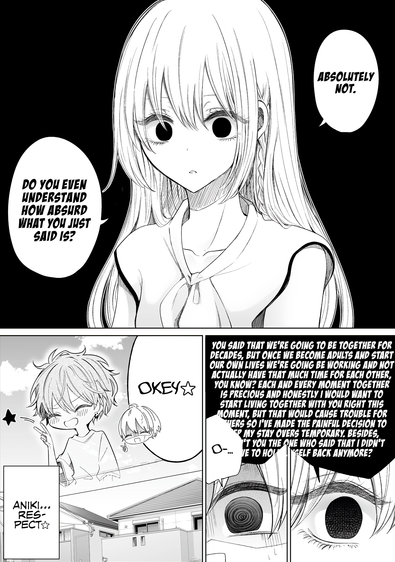 Ichizu De Bitch Na Kouhai - Chapter 149: Story About Being Terrified By My Girlfriend Coming To Stay Over