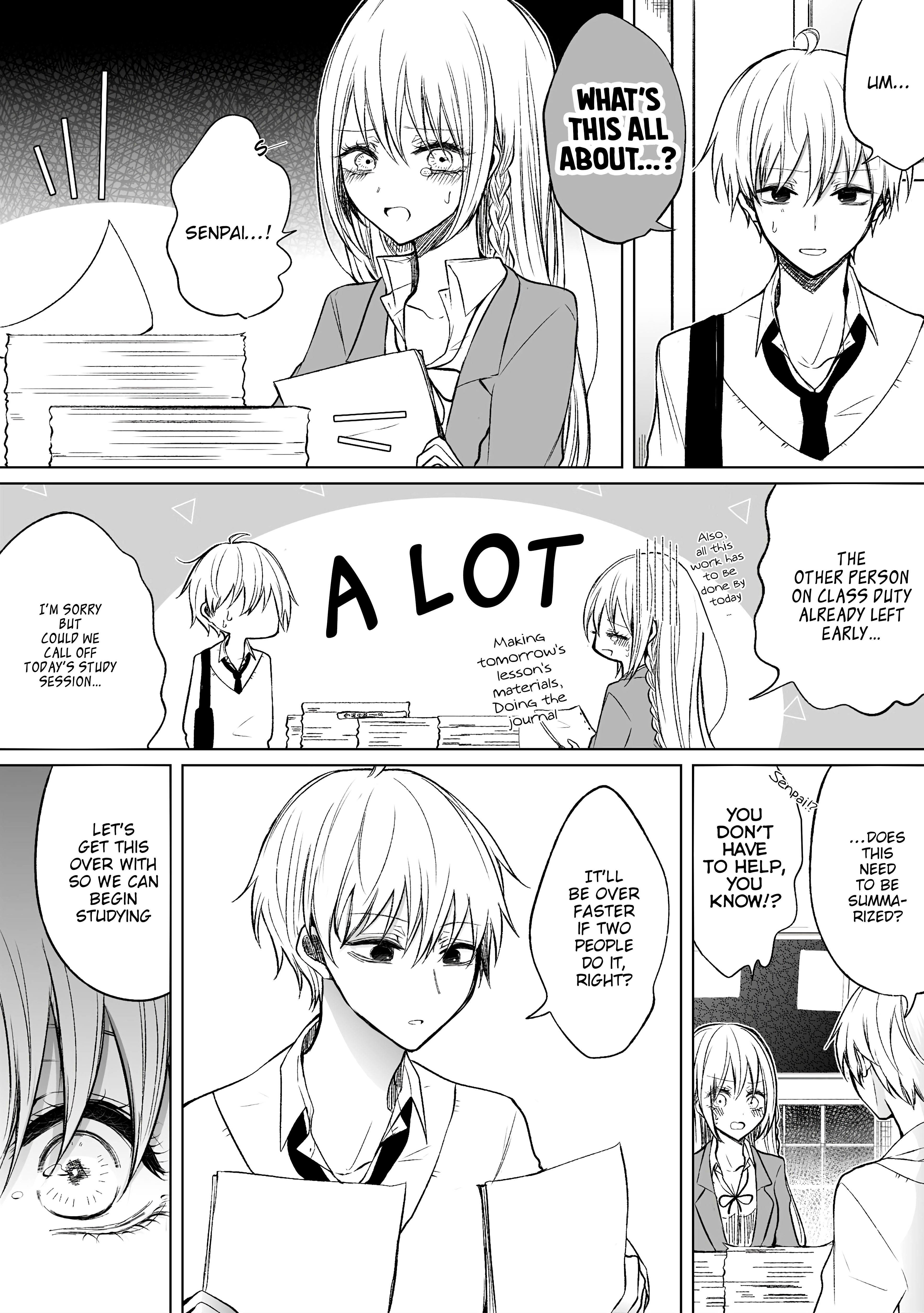 Ichizu De Bitch Na Kouhai - Chapter 53: Senpai And Kouhai: 1 Year Ago