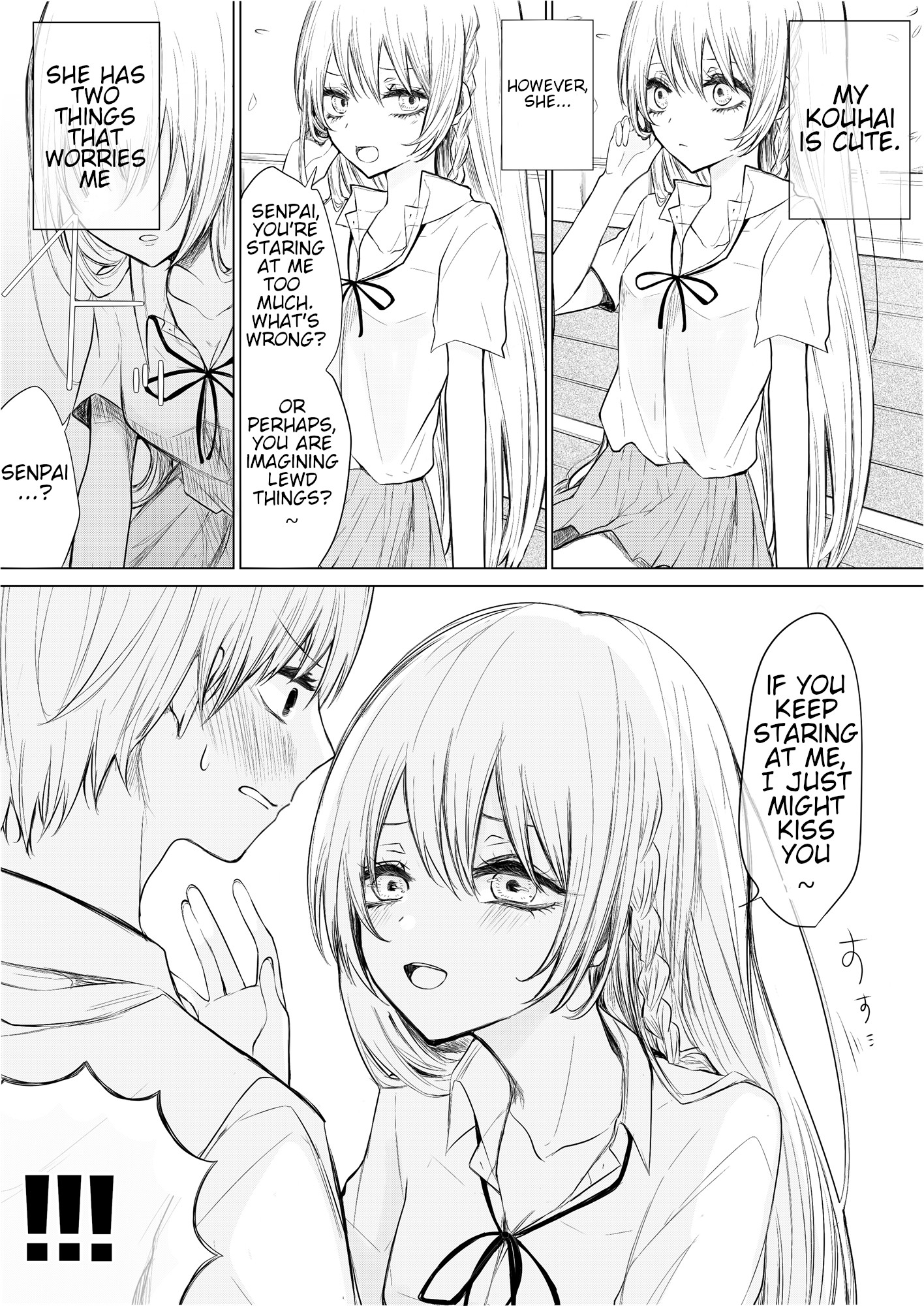 Ichizu De Bitch Na Kouhai - Chapter 5: The Story Of Worrying About My Flirtatious Kouhai.