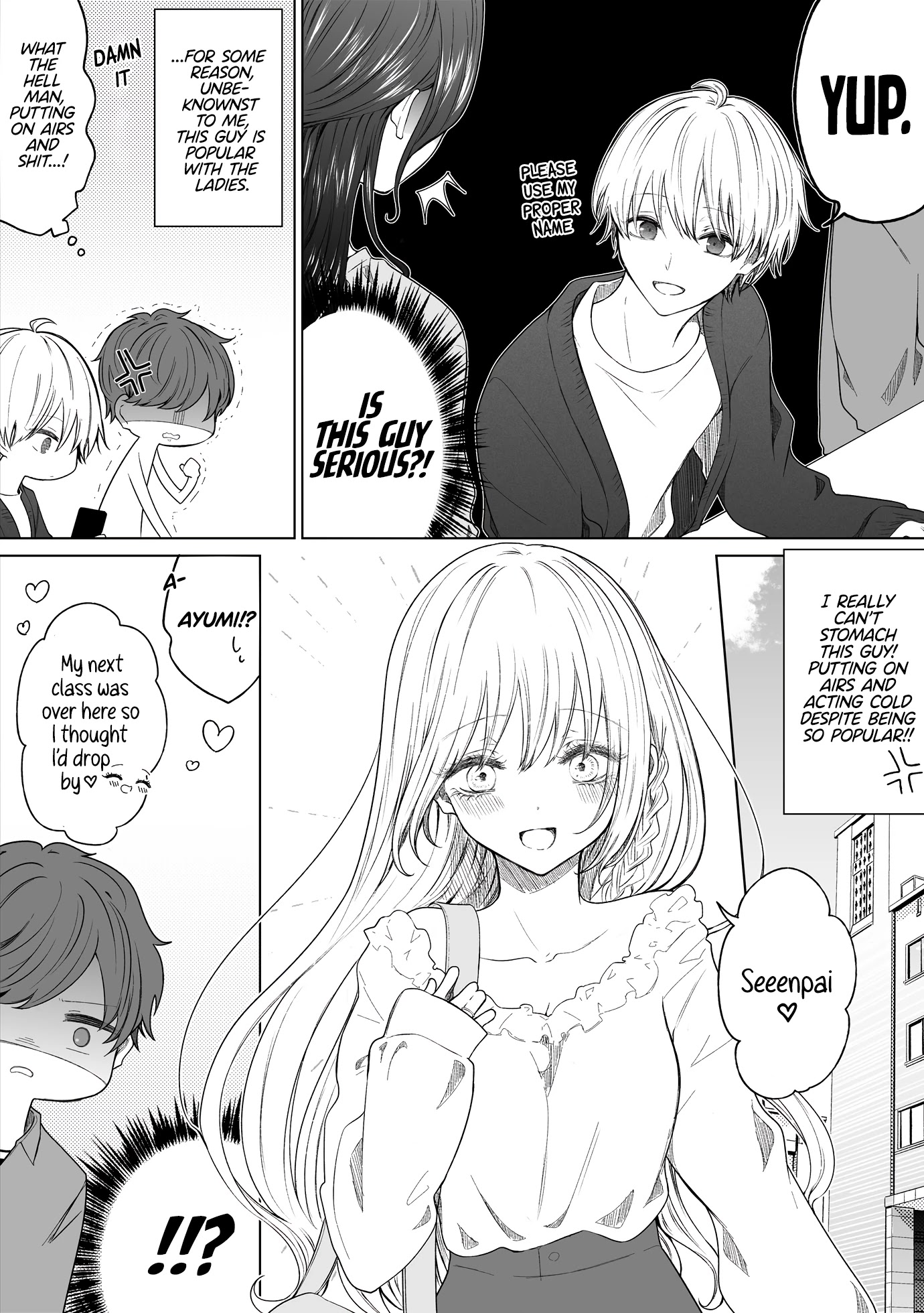 Ichizu De Bitch Na Kouhai - Chapter 132: Story Of The Unexpected Side Of The Guy I Can't Stomach