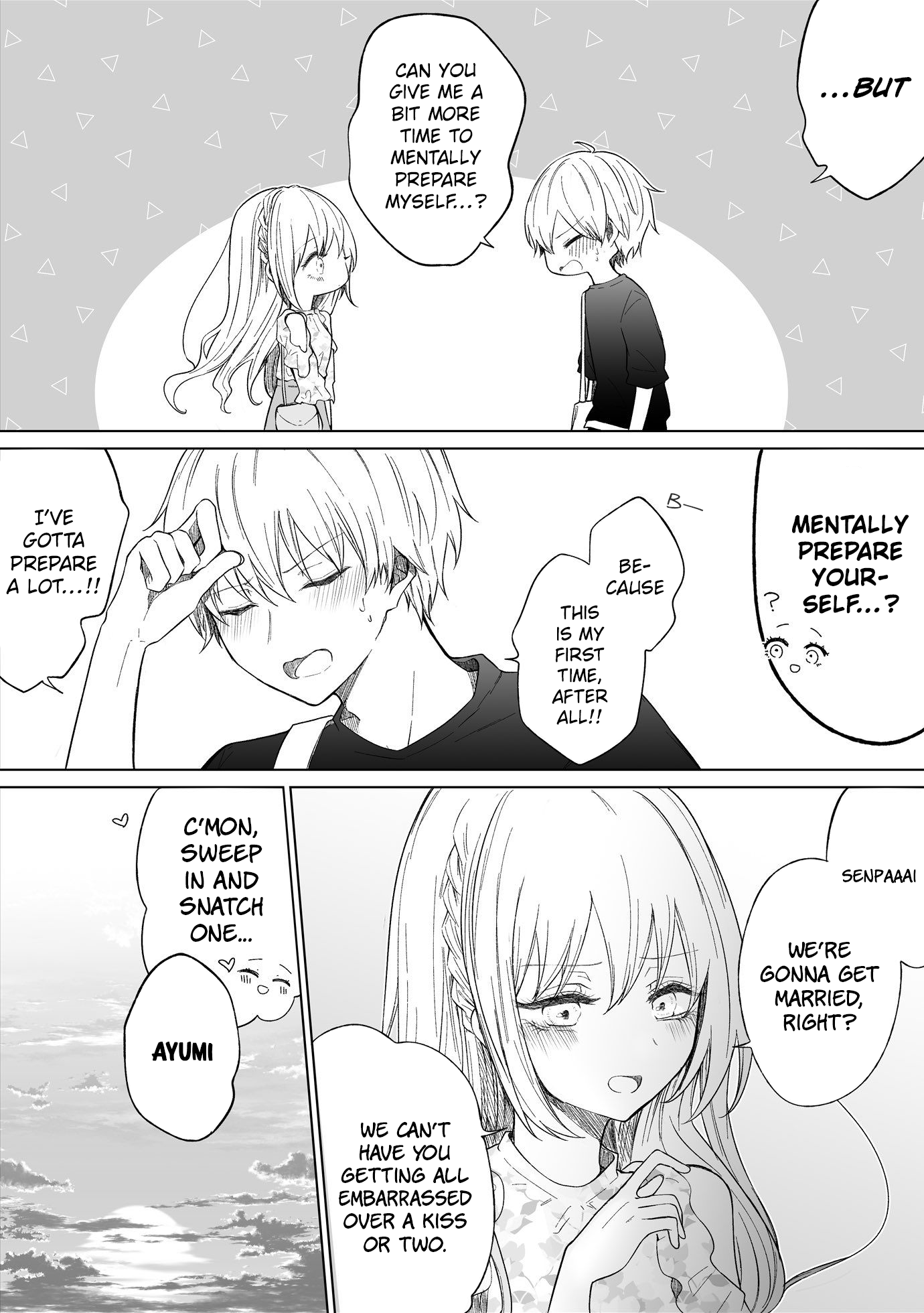 Ichizu De Bitch Na Kouhai - Chapter 87: Story Of A First Date And A Kiss