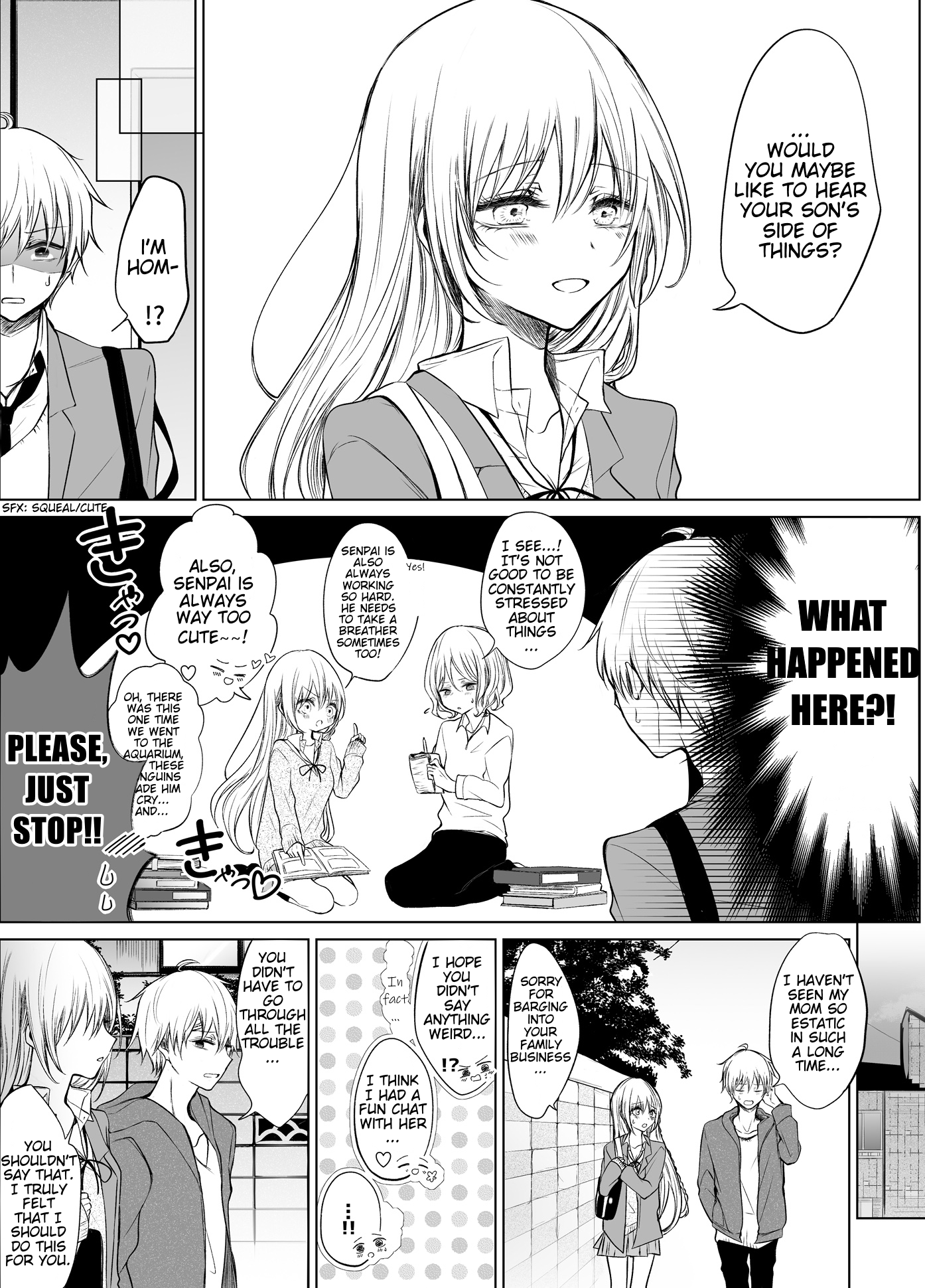 Ichizu De Bitch Na Kouhai - Chapter 28: A Story Of Patience Between A Flirty Kouhai And A Senpai (Part 2) - Worries