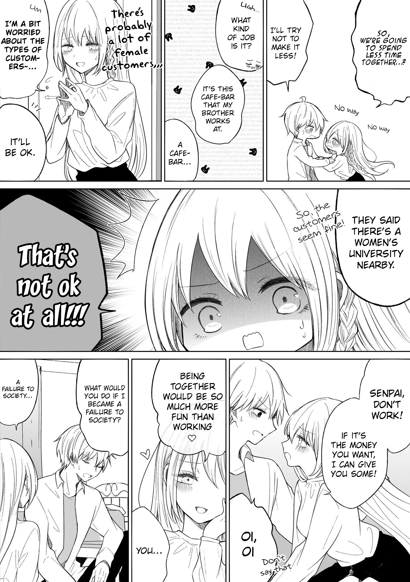 Ichizu De Bitch Na Kouhai - Chapter 83: Story Of How I Might Be Turned Into A Failure To Society By A Straightforward Bitch Kouhai