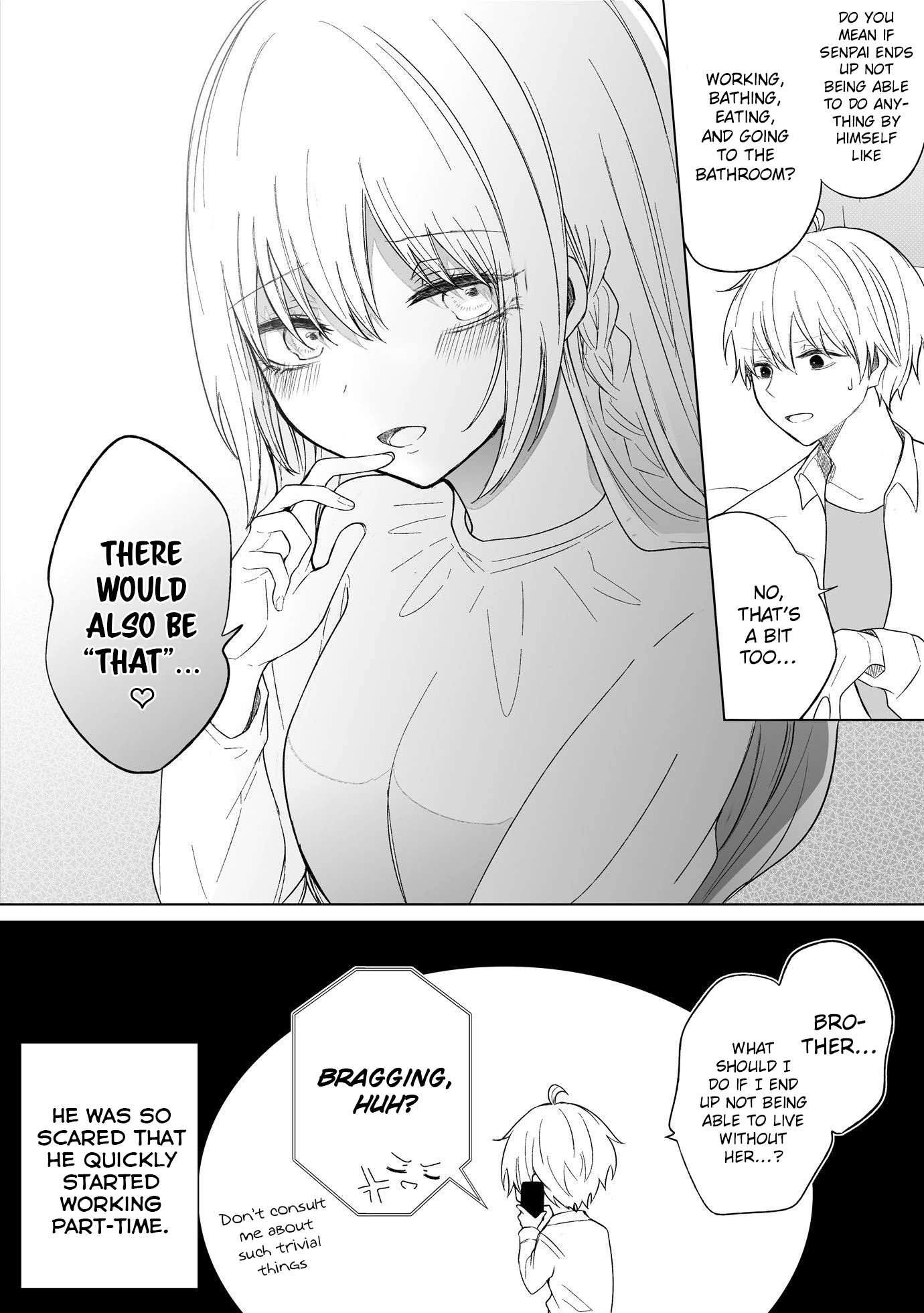 Ichizu De Bitch Na Kouhai - Chapter 83: Story Of How I Might Be Turned Into A Failure To Society By A Straightforward Bitch Kouhai