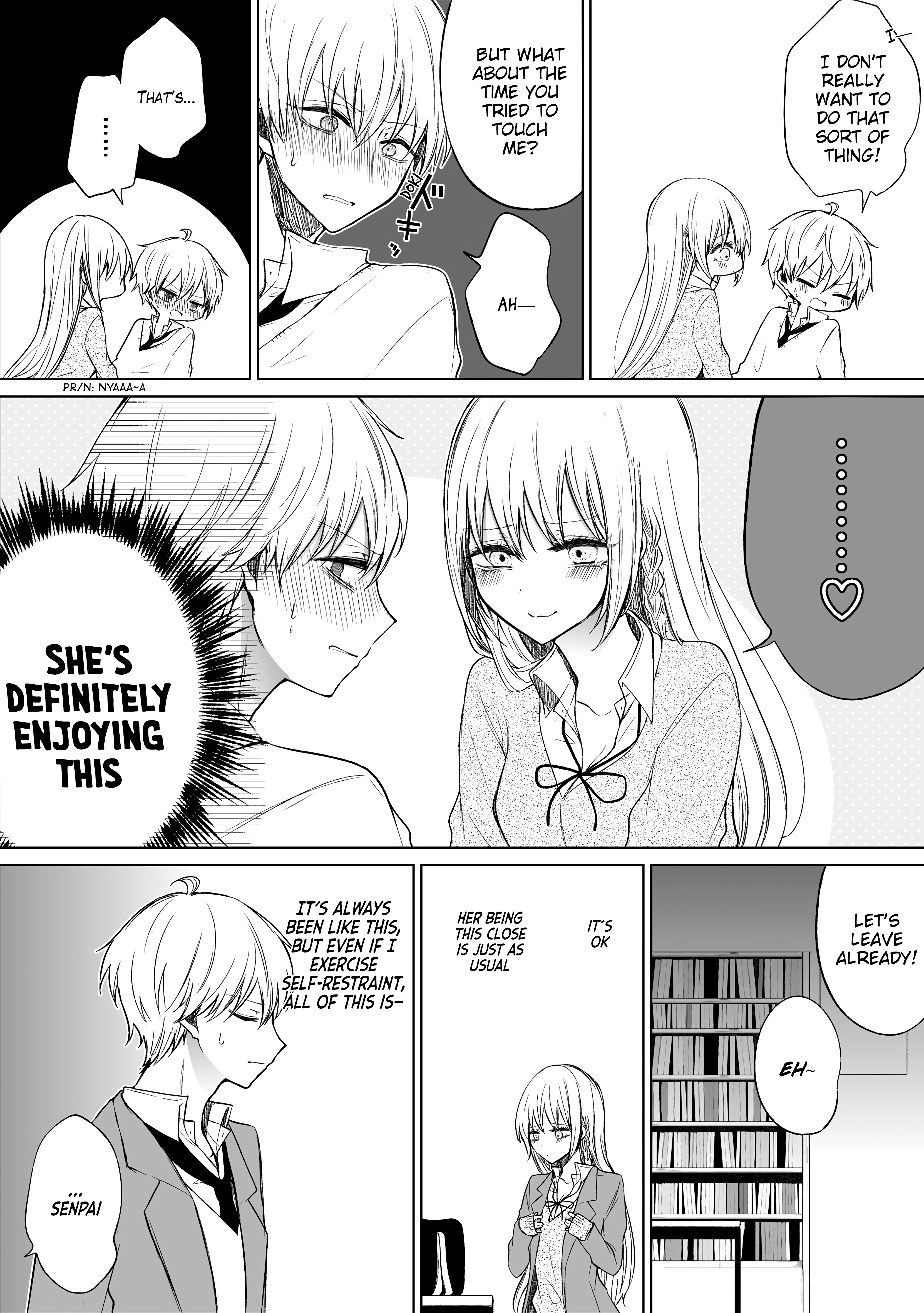 Ichizu De Bitch Na Kouhai - Chapter 54: Straightforward Bitch Kouhai Is Unfair