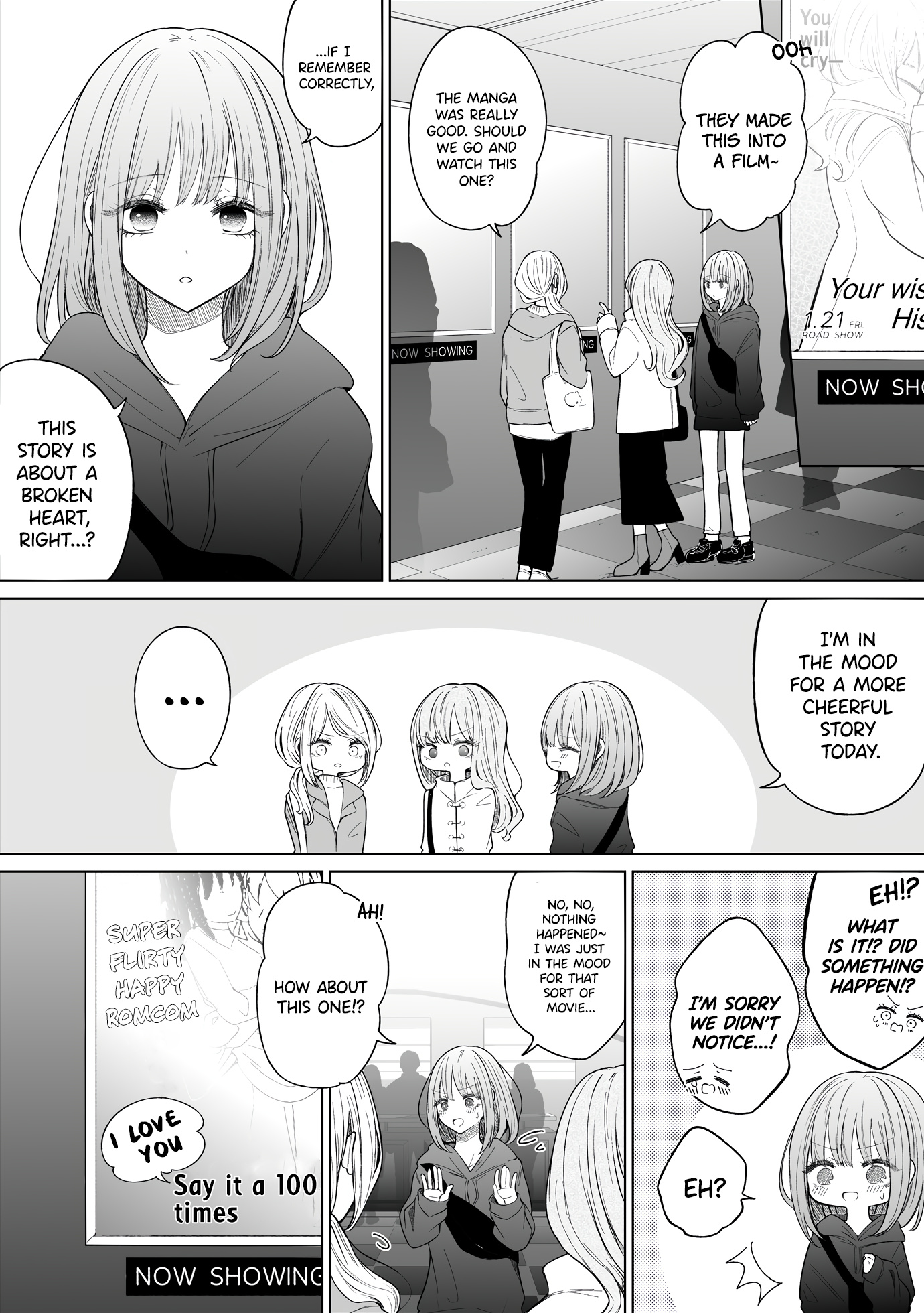 Ichizu De Bitch Na Kouhai - Chapter 119: Story Of A Girl Who Can't Watch Movies About Broken Hearts Anymore