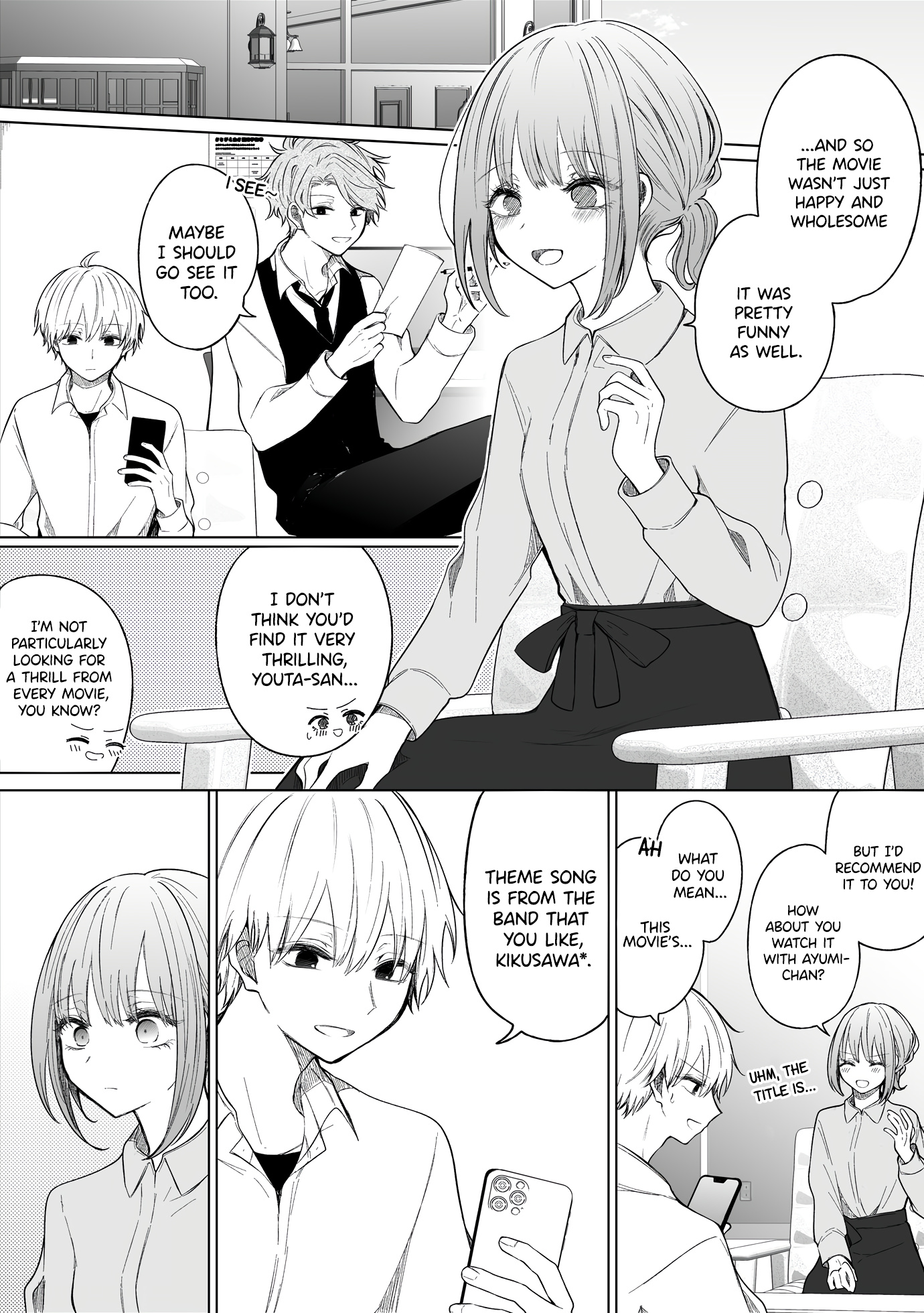 Ichizu De Bitch Na Kouhai - Chapter 119: Story Of A Girl Who Can't Watch Movies About Broken Hearts Anymore