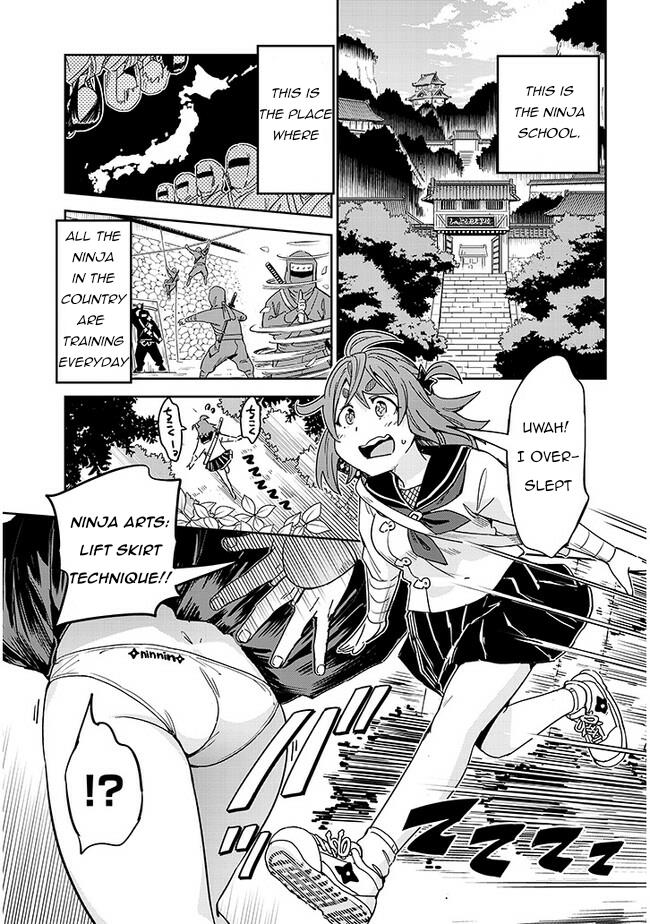 Kunoichi Momoka Tabegoro Desu? - Chapter 1