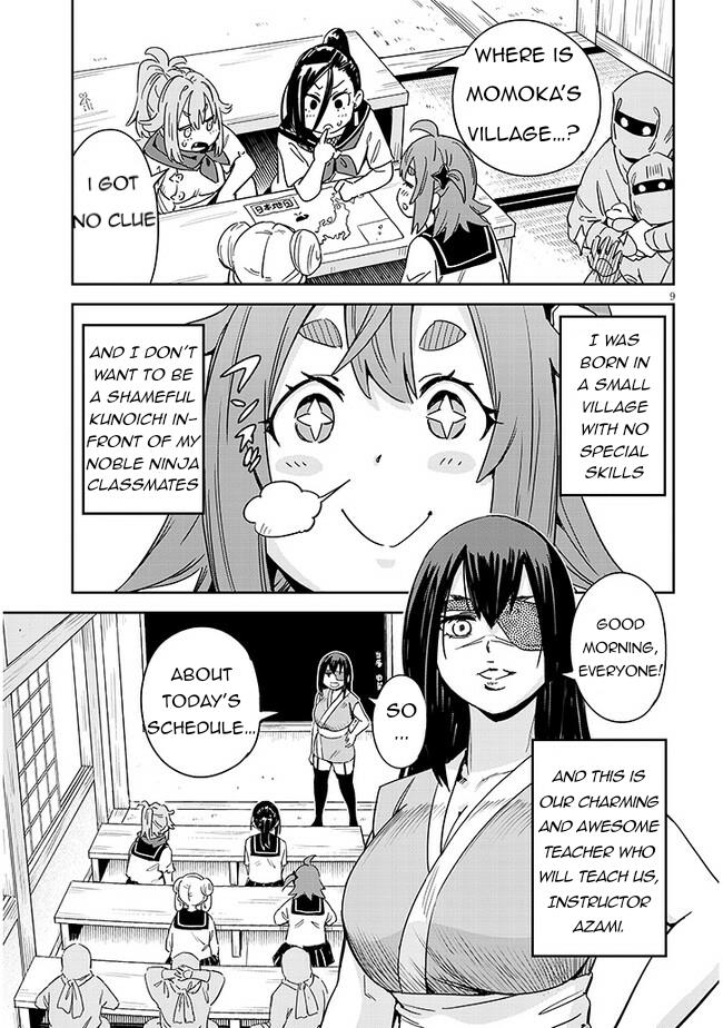 Kunoichi Momoka Tabegoro Desu? - Chapter 1