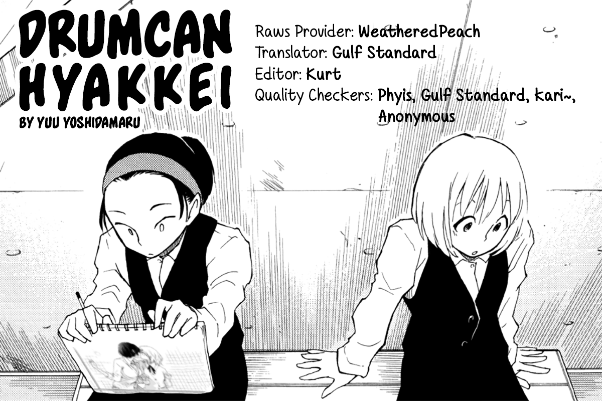 Houkago - Vol.1 Chapter 15 V2 : Drumcan Hyakkei: 100 Famous Views Of A Drum Can (Yoshidamaru Yuu)