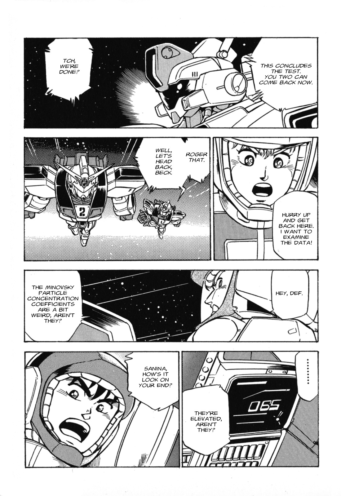 Mobile Suit Gundam F90 - Vol.1 Chapter 1: F90, Stolen!