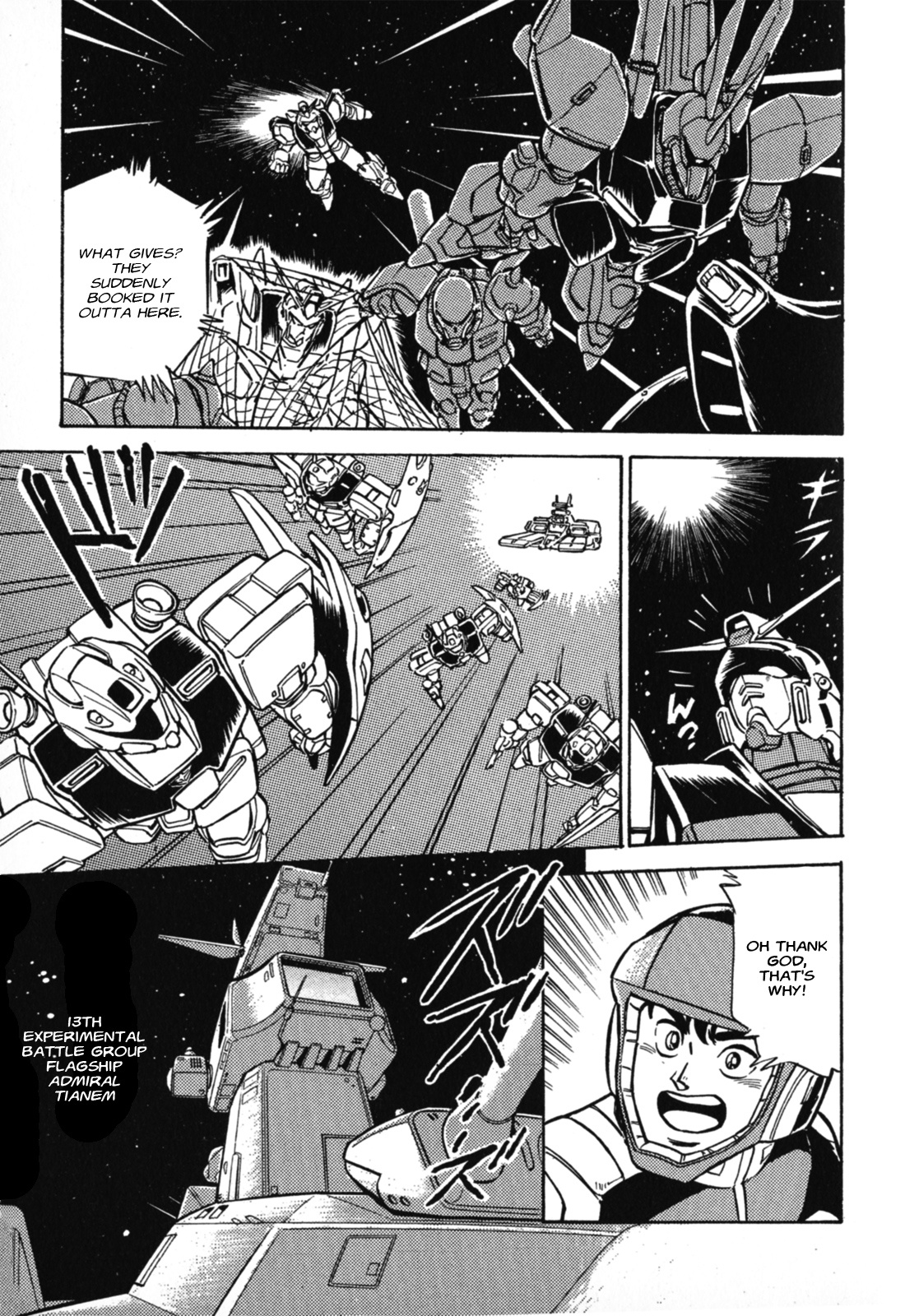 Mobile Suit Gundam F90 - Vol.1 Chapter 1: F90, Stolen!