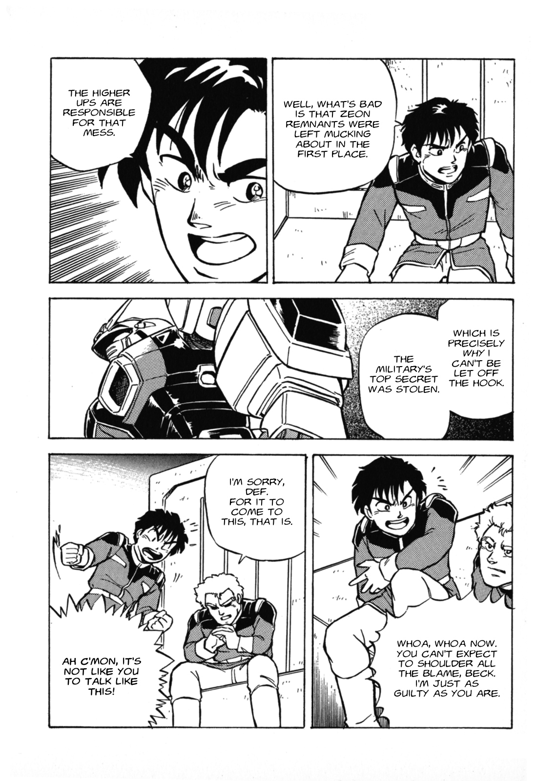 Mobile Suit Gundam F90 - Vol.1 Chapter 2: Sortie! Destination: Mars