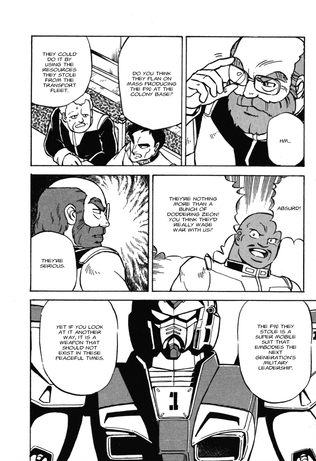 Mobile Suit Gundam F90 - Vol.1 Chapter 2: Sortie! Destination: Mars